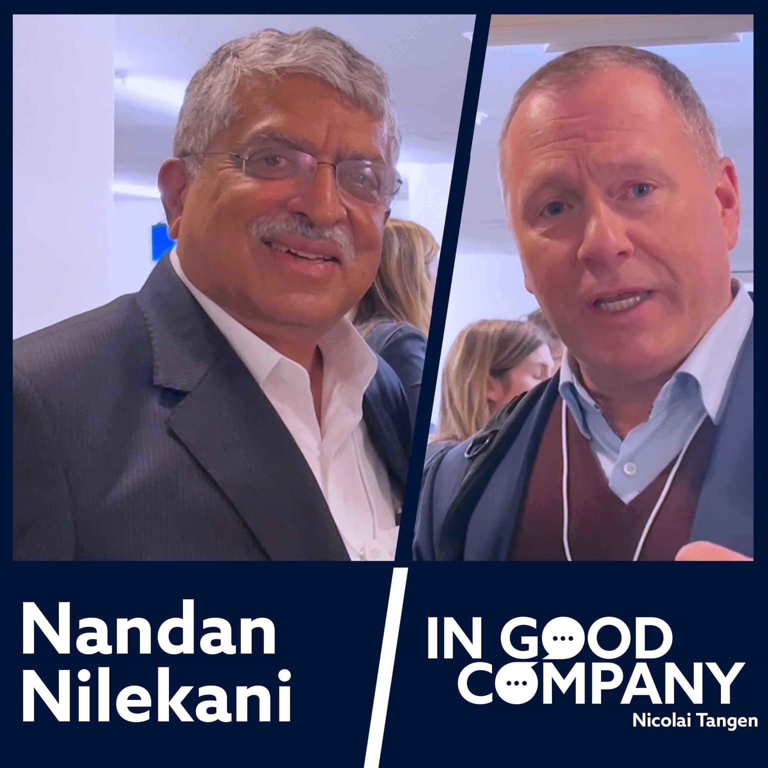 Nandan Nilekani Co-founder and Chairman of Infosys artwork
