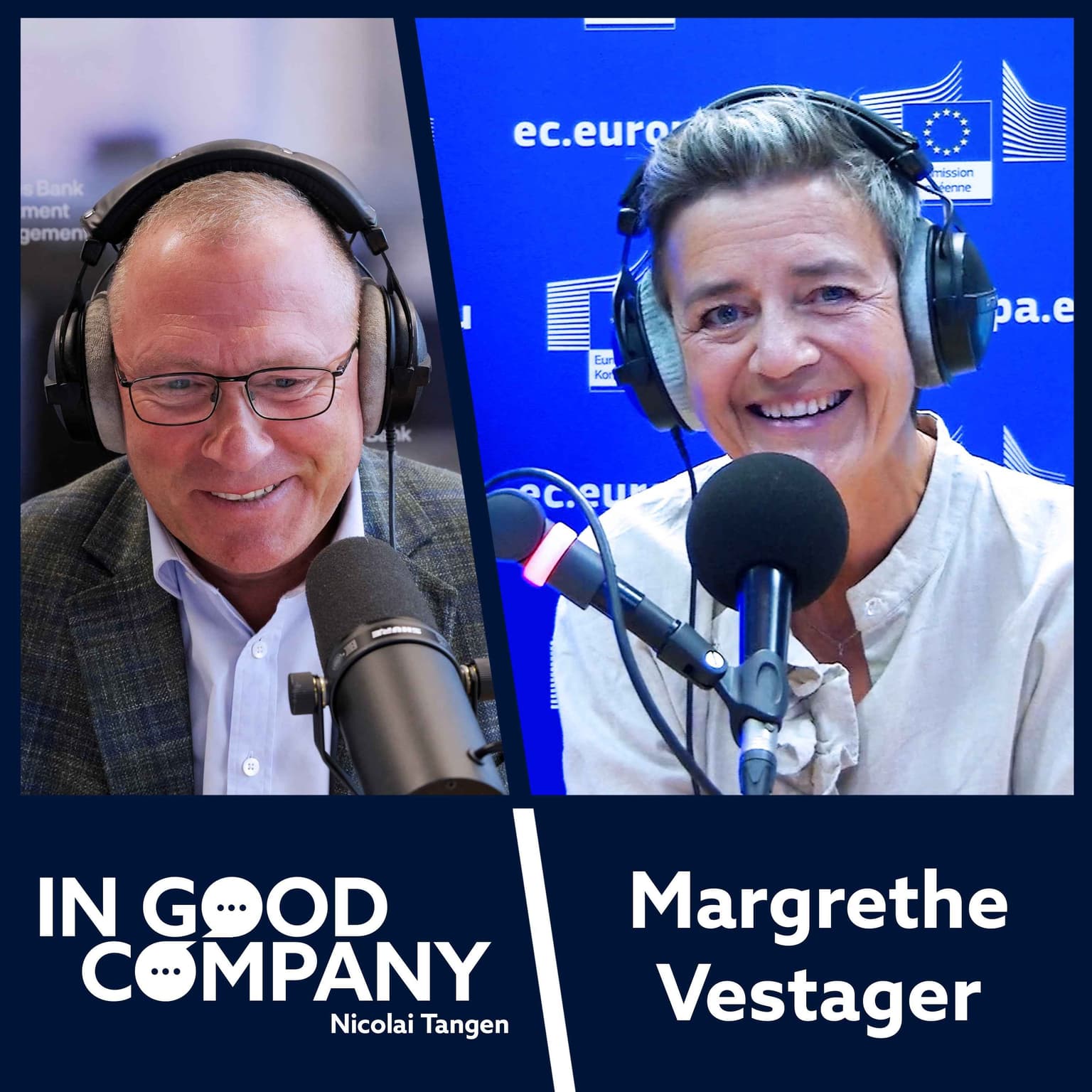 Commissioner Margrethe Vestager: EU’s Top Regulator on Big Tech, Competition, and the Future of AI artwork