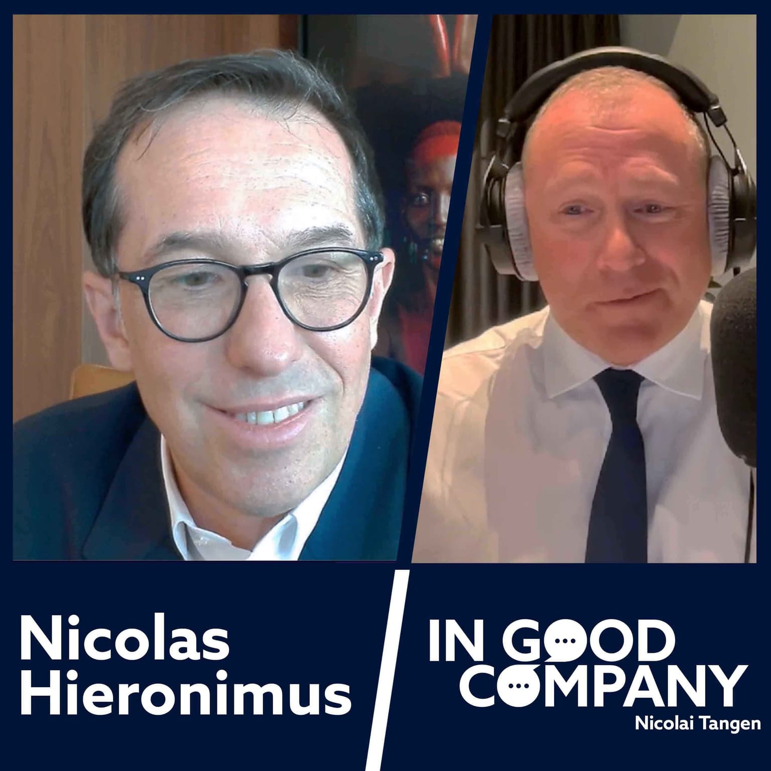 Nicolas Hieronimus CEO of L'Oréal artwork