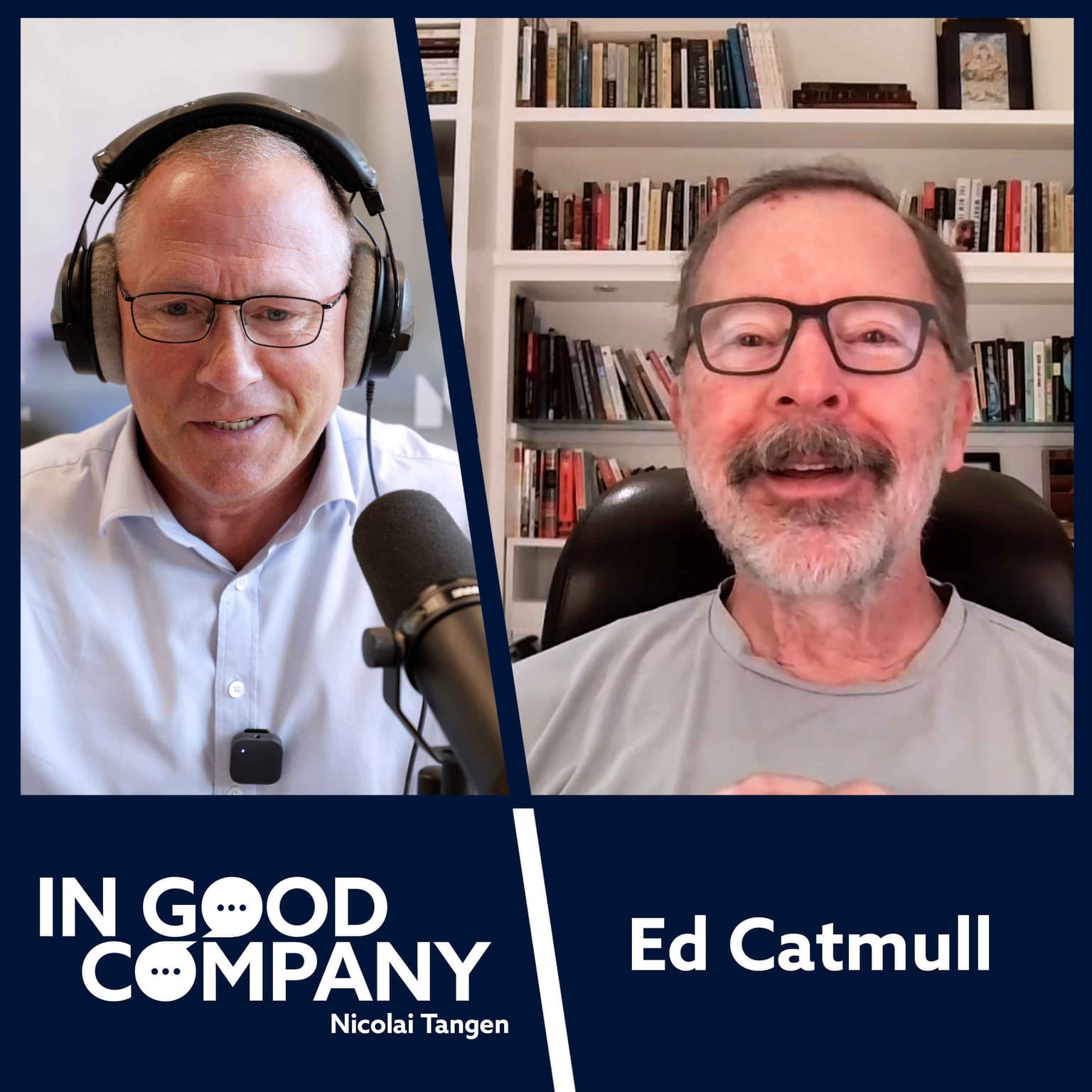 Co-Founder of Pixar, Ed Catmull: Fostering Creativity, Learning from Mistakes, and Pixar’s Unique Culture artwork