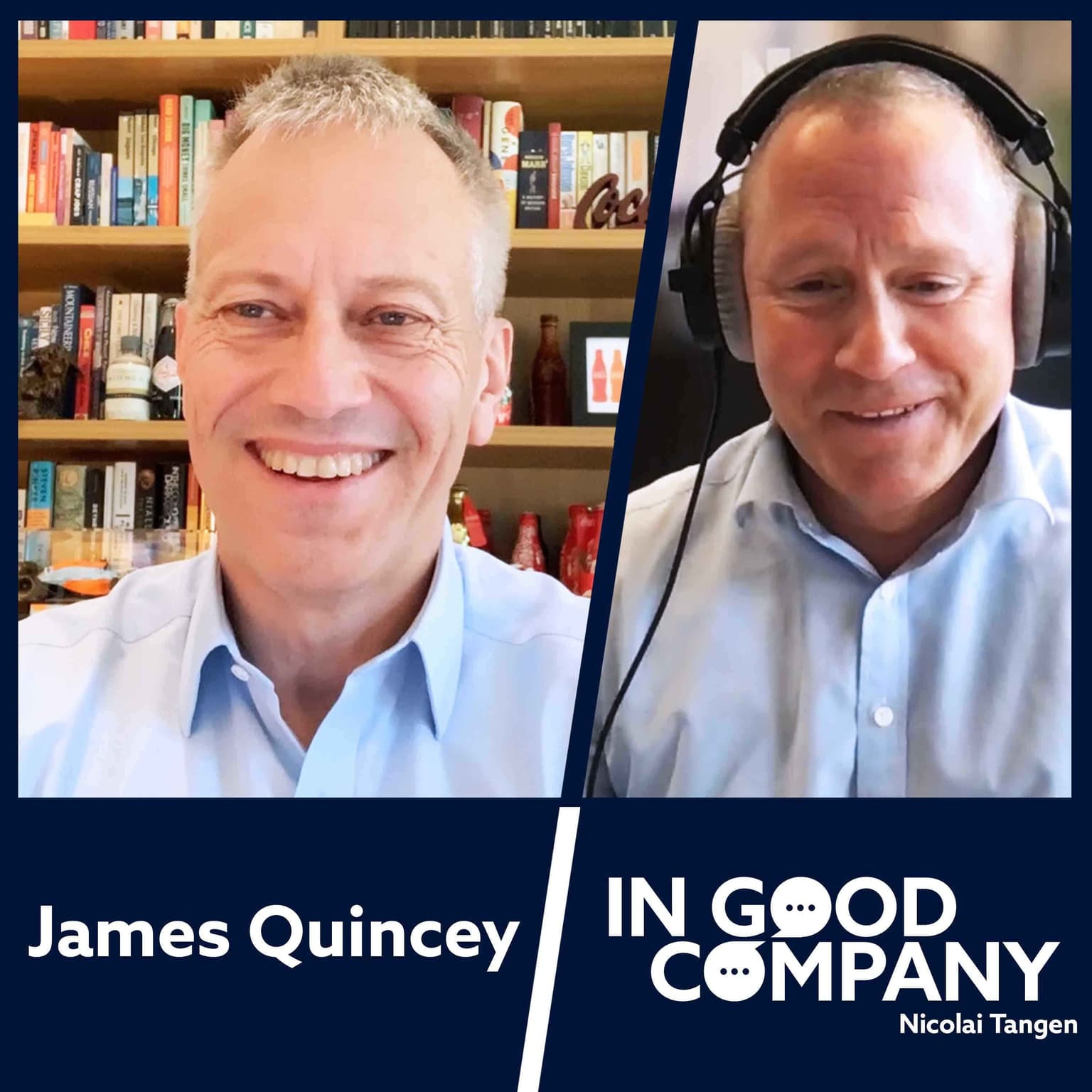 James Quincey Chair and CEO of Coca-Cola artwork