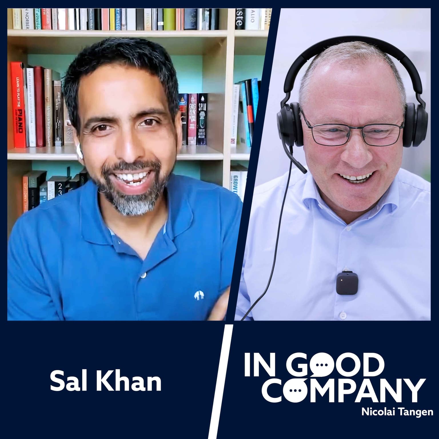 Sal Khan CEO & Founder of Khan Academy: Personalized education, AI and the drive to learn artwork