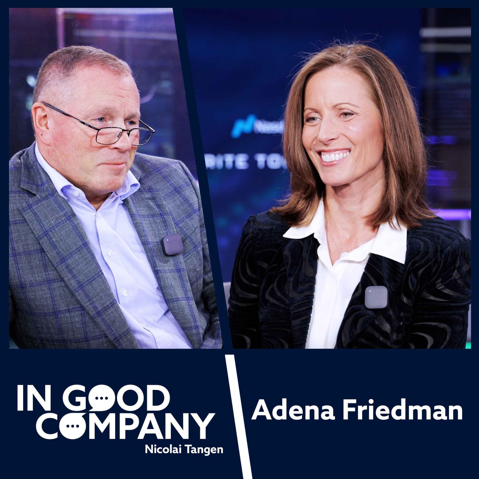 Nasdaq CEO: Tech Innovation, Leadership and Fighting Financial Crime artwork