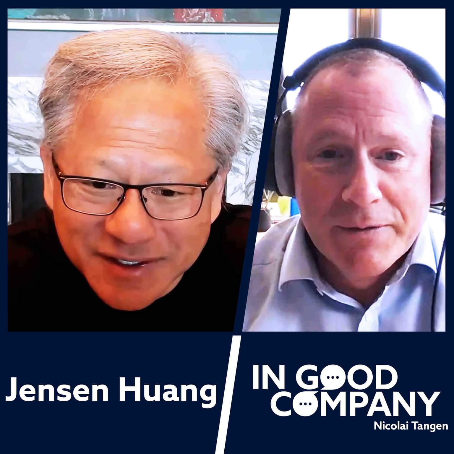 Rerun: Jensen Huang Founder and CEO of Nvidia artwork