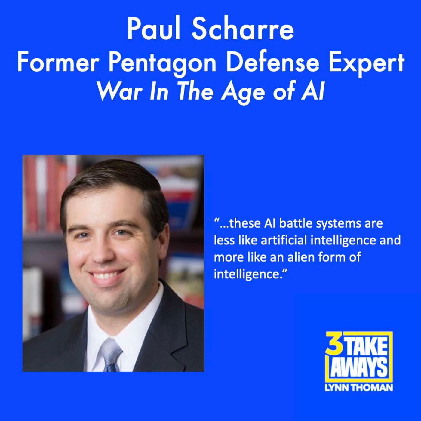 War In The Age of AI. A Chilling, Mind-Blowing Talk With A Former Pentagon Defense Expert (#151) artwork