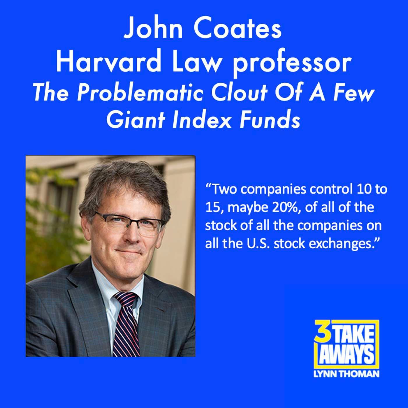 An Eye-Opening, Cautionary Look At The Problematic Clout Of A Few Giant Index Funds (#180) artwork