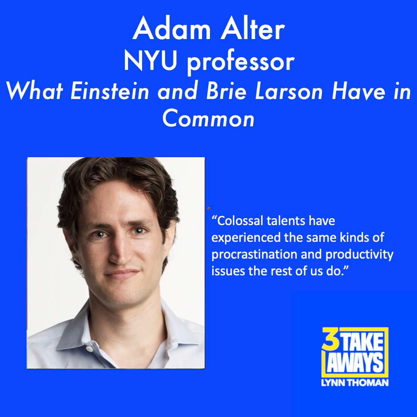 What Einstein and Brie Larson Have in Common (#207) artwork