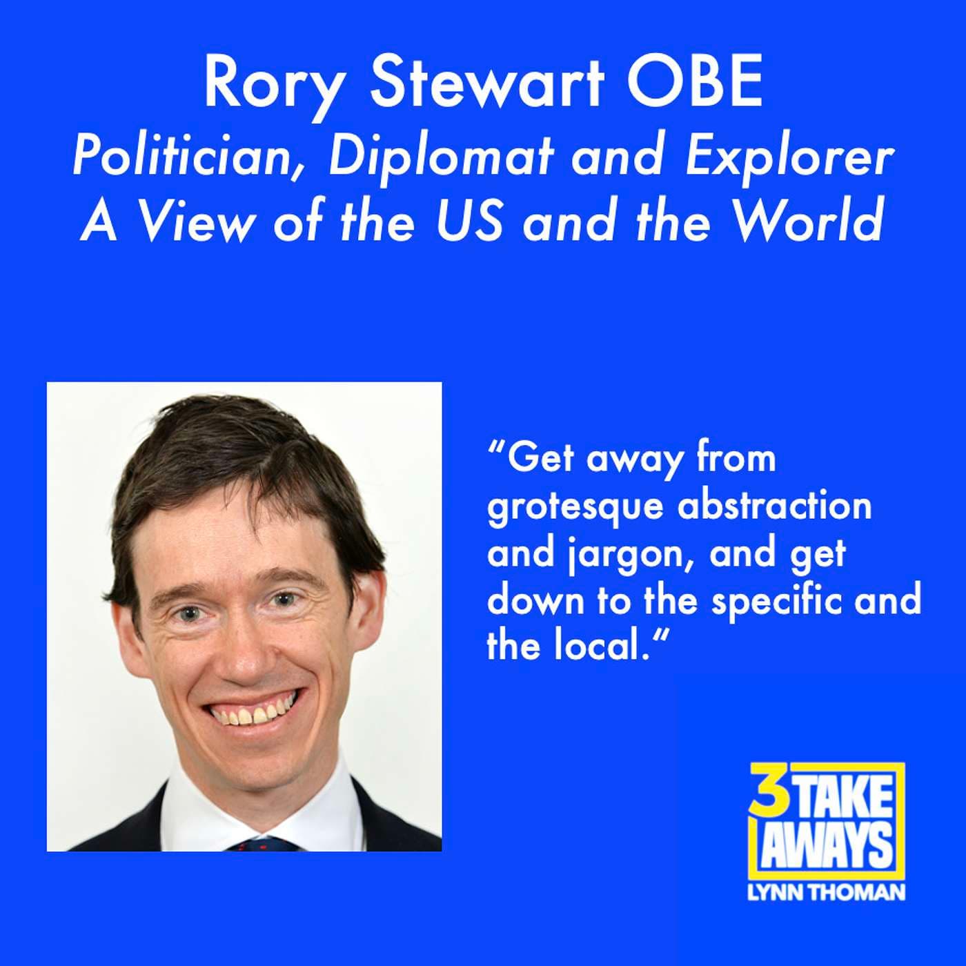 A British Minister on Why Being a Politician Is the Worst Job Imaginable, Brexit and a View of the US and the World: Rory Stewart (#88) artwork