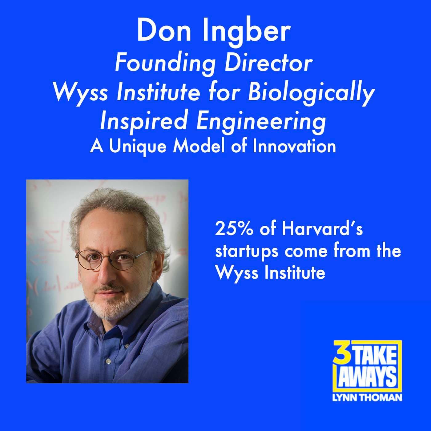 A Unique Model of Innovation - Making Breakthrough Discoveries and Turning Them Into Real World Products At an Unheard of Pace: Don Ingber (#35) artwork