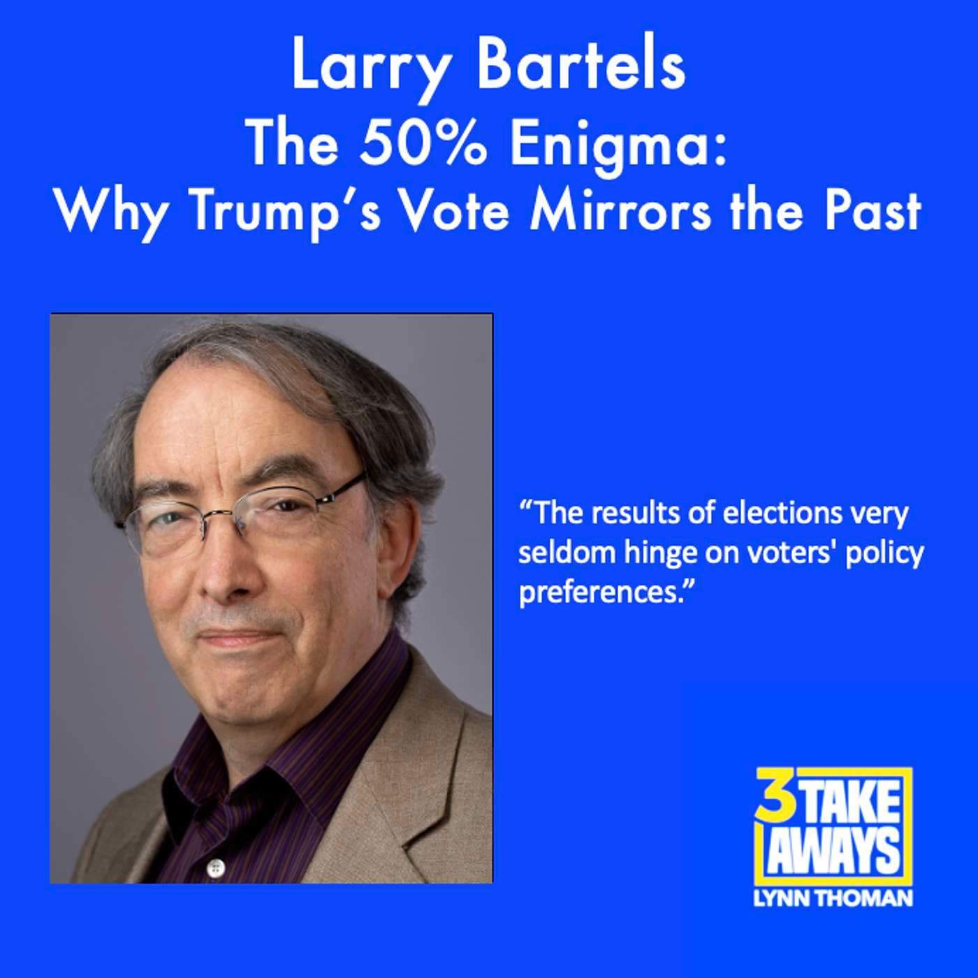 The 50% Enigma: Why Trump’s Vote Mirrors the Past (#249) artwork