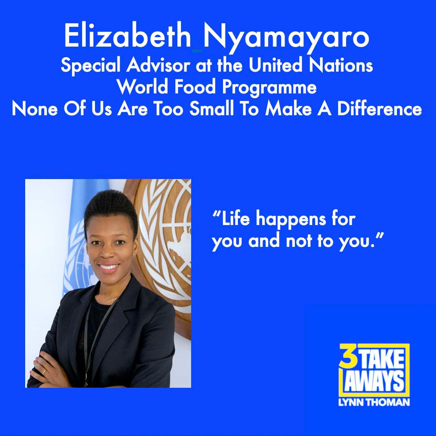 None Of Us Are Too Small To Make A Difference: Humanitarian & Author Of I Am A Girl From Africa Elizabeth Nyamayaro (#47) artwork