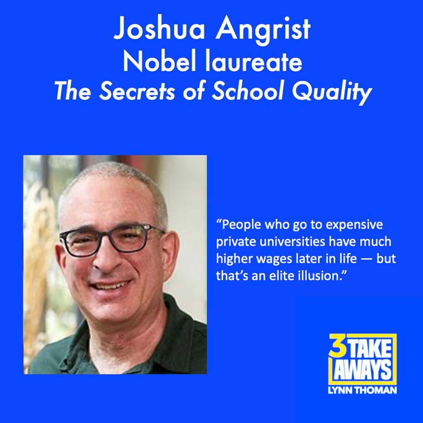Learning from the Best: A Nobel Laureate's Journey to Understand the Secrets of School Quality (#153) artwork