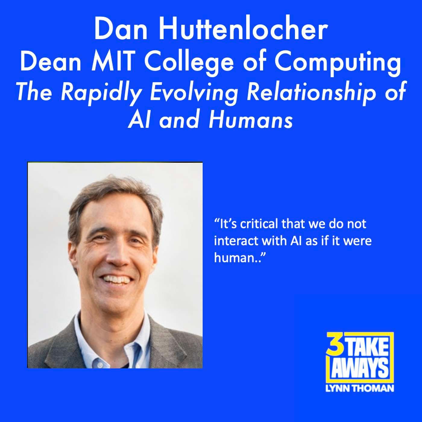 A Noted MIT Dean on the Age of AI and the Rapidly Evolving Relationship Between AI and Humans (#137) artwork