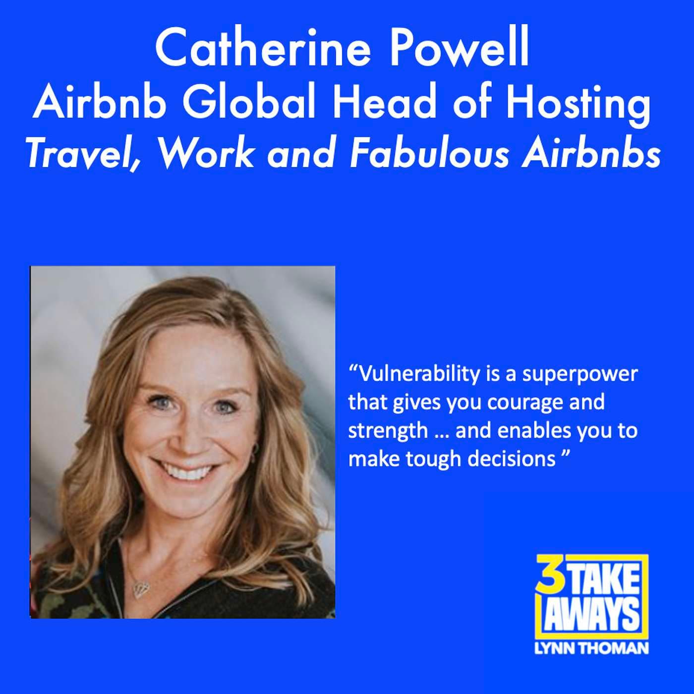Airbnb Global Head of Hosting on Travel and Work, What Some Of The Most Fabulous Airbnbs Are, And Curiosity As A Core Value (#142) artwork