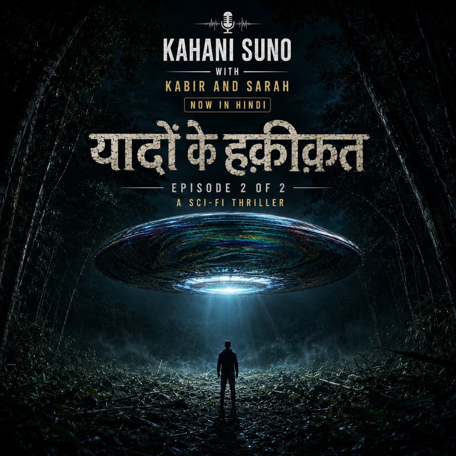 Hindi Story #3 - Ep 2 of 2: Yaadon Ki Haqeeqat- A Sci-Fi Adventure thriller artwork