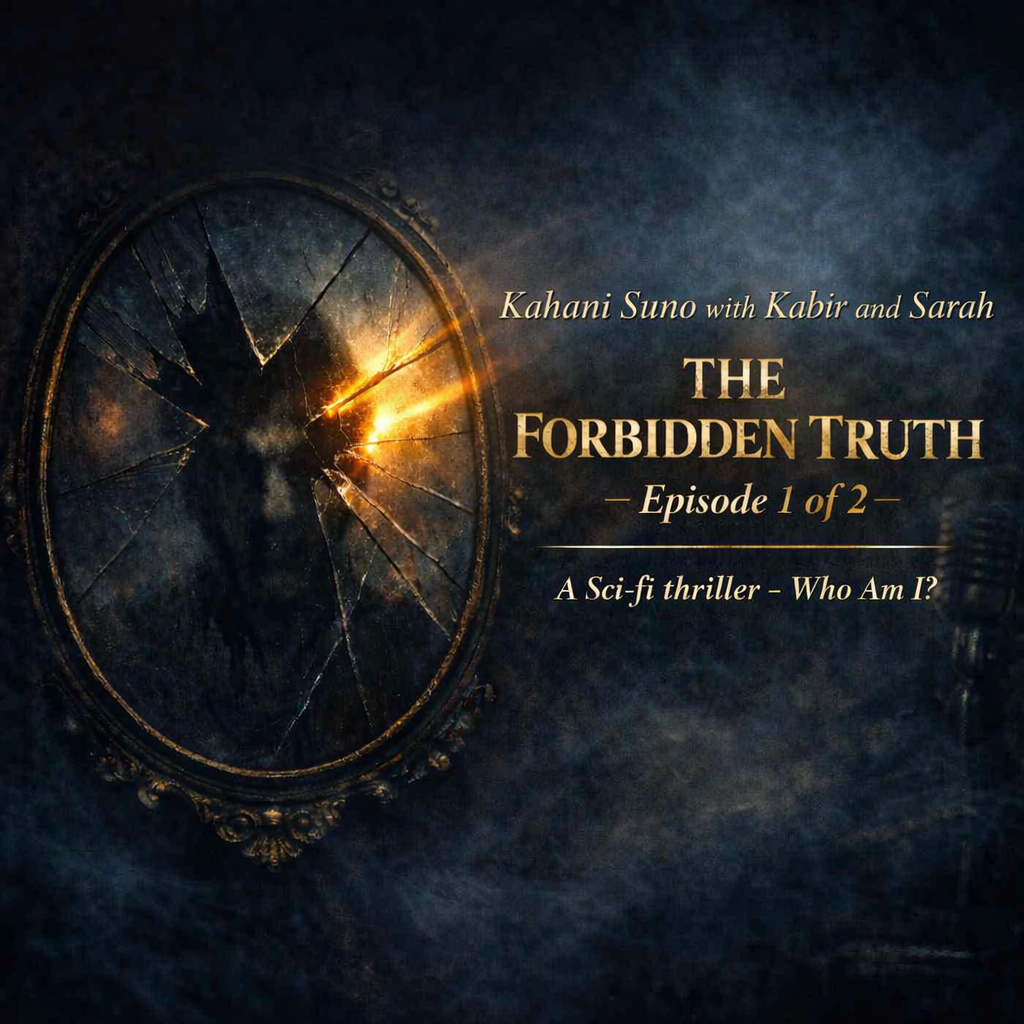 Story 20 - EP 1 of 2: The forbidden truth - A Sci-fi thriller that asks the universal question Who am I! artwork