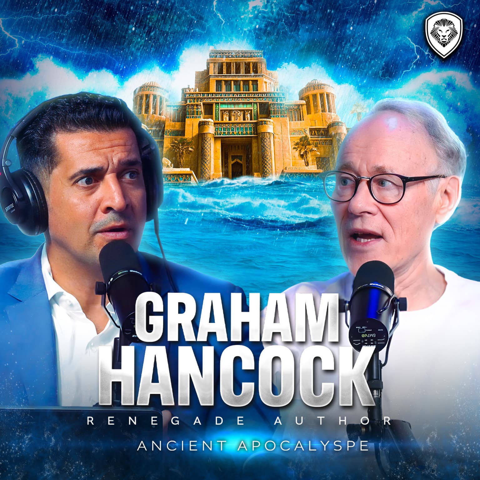 "Mapping the World Long Before Us" - Graham Hancock on Atlantis, Pyramids and Lost Civilizations | PBD Podcast | Ep. 490 artwork