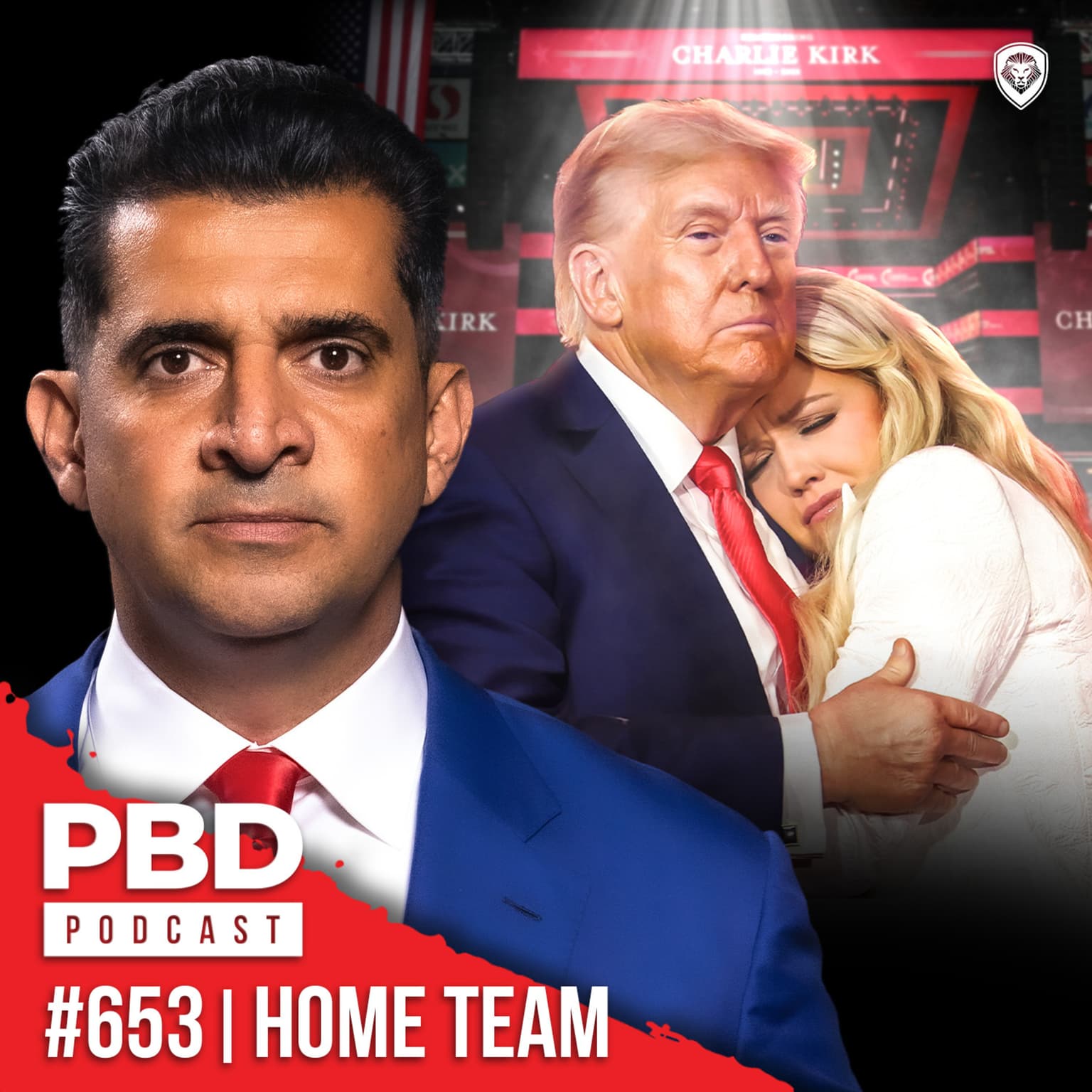 Charlie Kirk Memorial, Trump's $100K H-1B Visa Plan & Kimmel's Rumored Return | PBD Podcast | Ep. 653 artwork