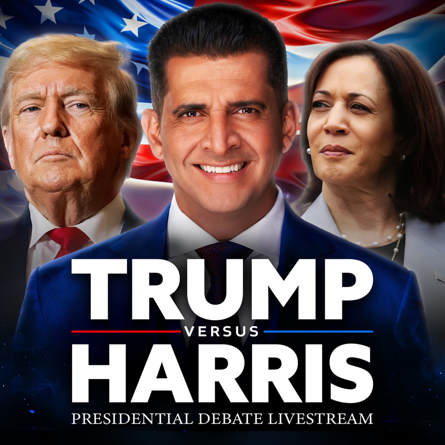 Trump vs Harris Debate Watch Party | PBD Podcast | Ep. 468 artwork