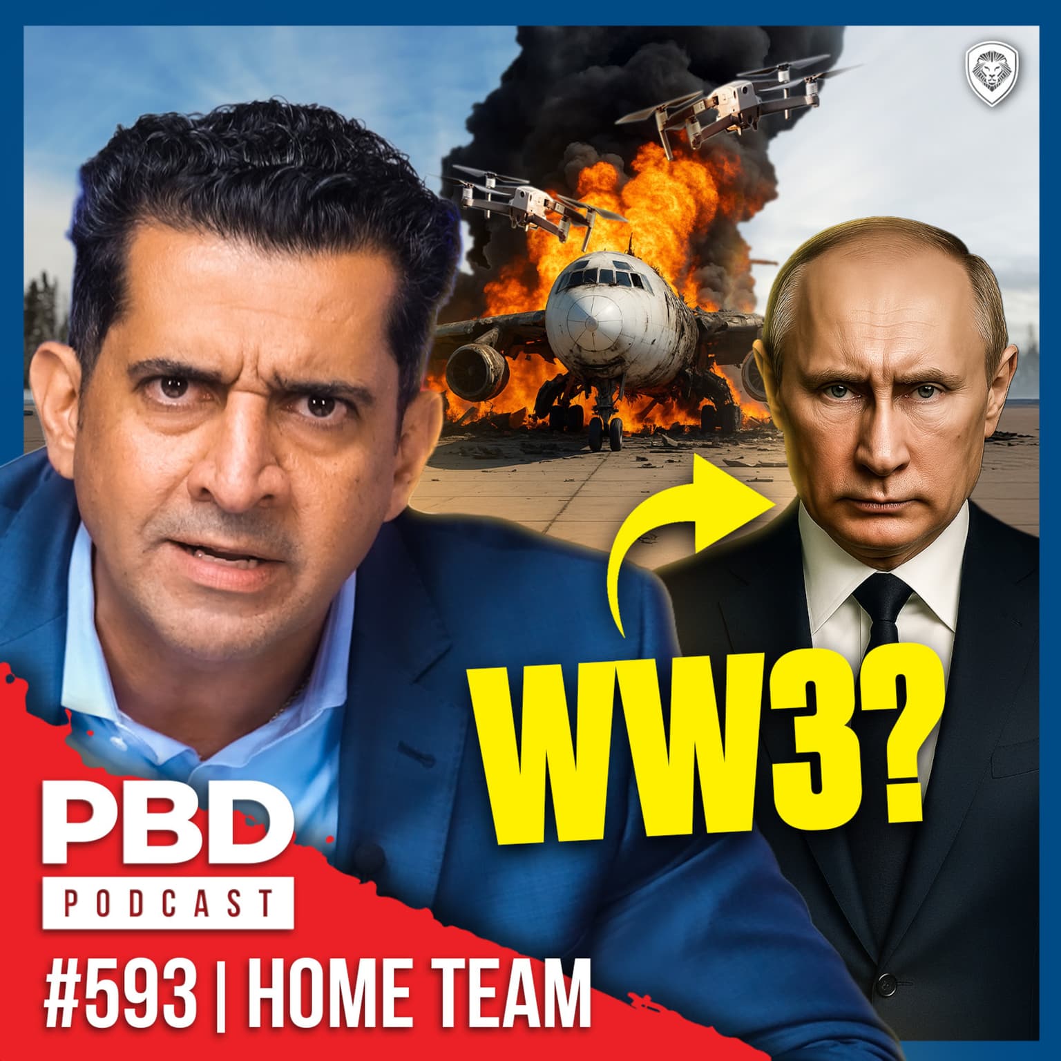 Ukraine's 'Russian Pearl Harbor', Epstein Video BOMBSHELL, Musk Ditches DOGE | PBD Podcast | Ep. 593 artwork