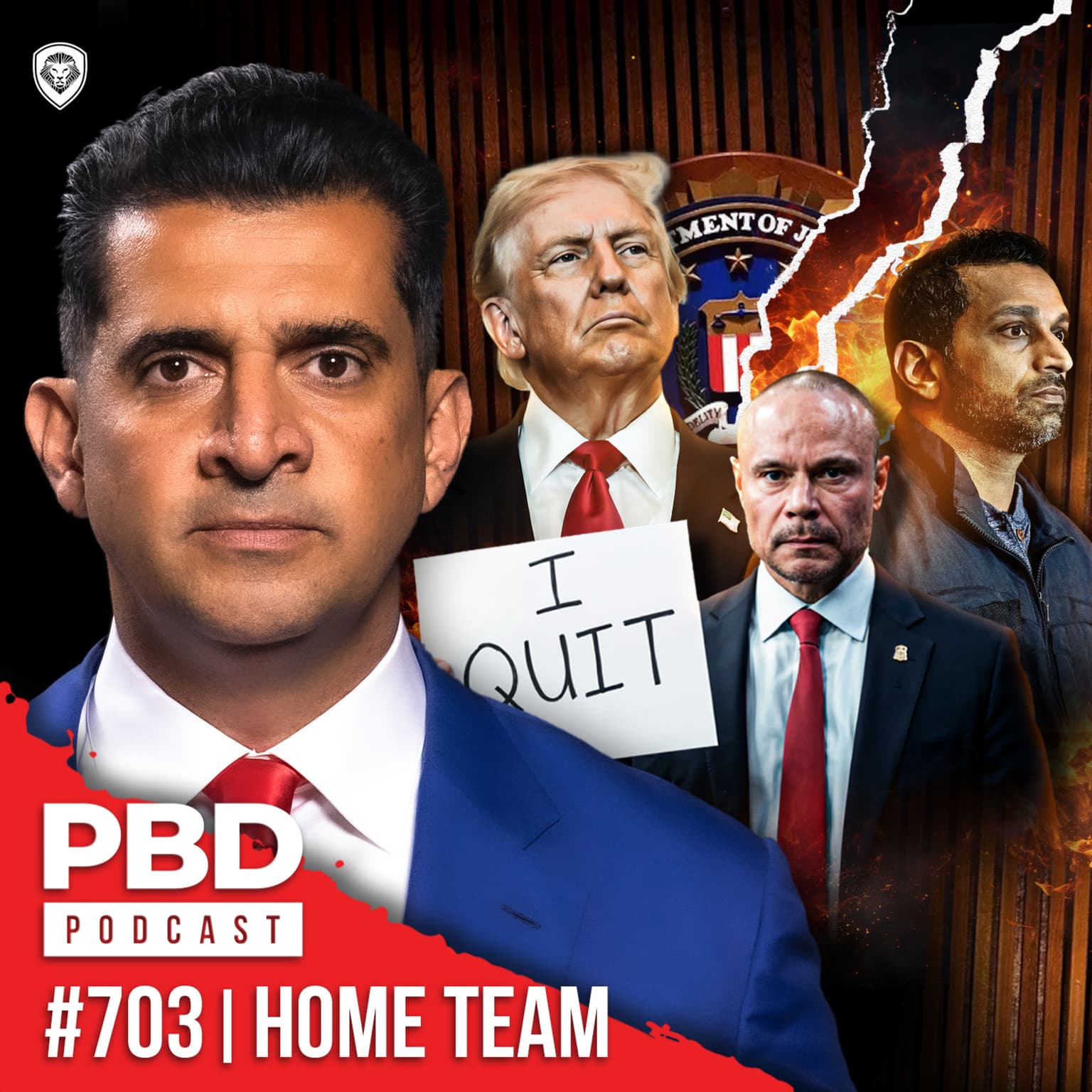Bongino RESIGNS, Reiner Murders SHOCKING Updates + Shapiro SLAMS Tucker, Candace & Fuentes | PBD Podcast | Ep. 703 artwork