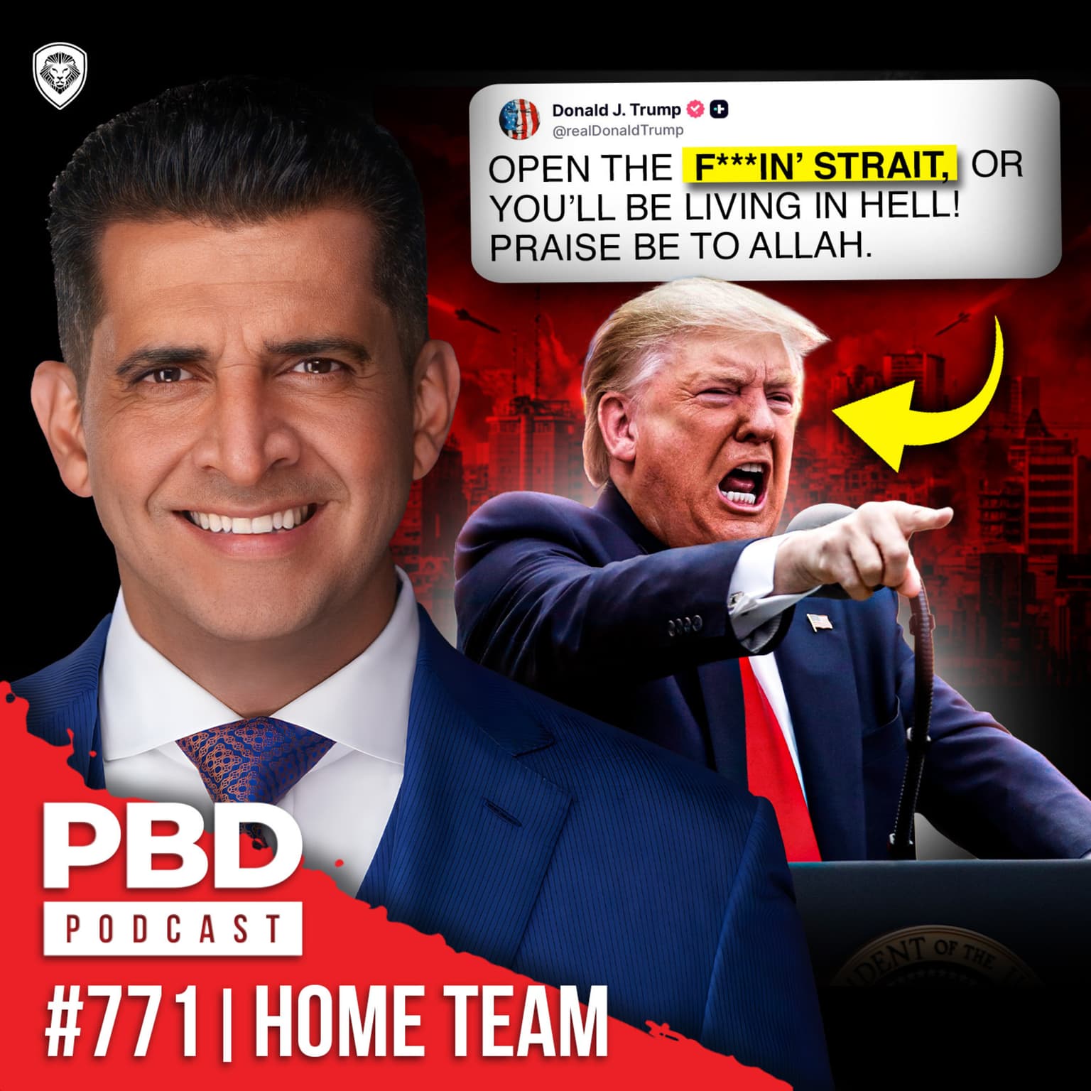 US Pilot RESCUED + Trump's BRUTAL Iran Warning | PBD #771 artwork