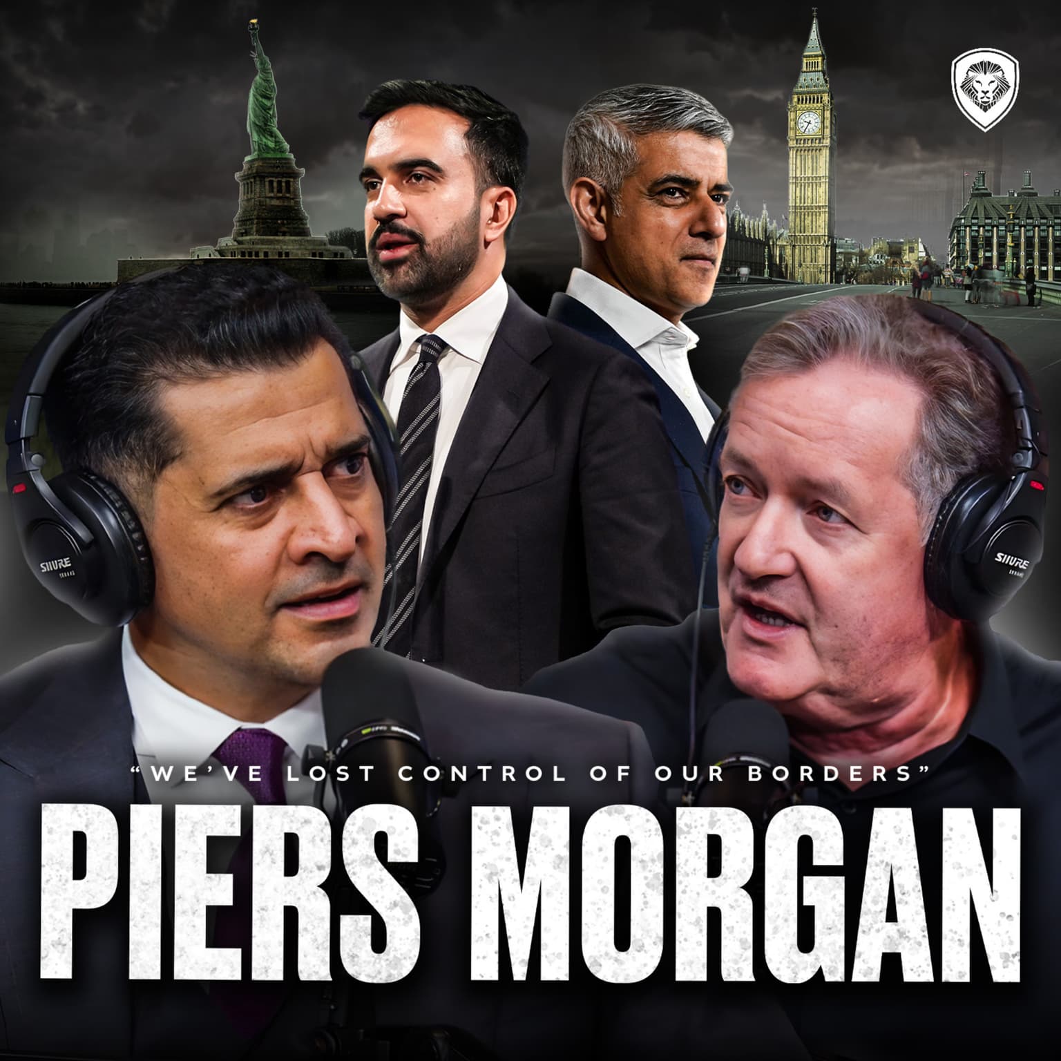 “85 Unofficial Sharia Courts” - Piers Morgan On UK Migrant Crisis & Tommy Robinson | PBD Podcast 682 artwork