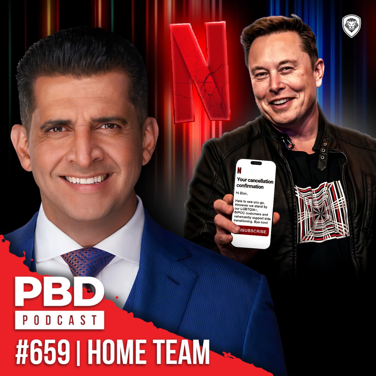 Musk CANCELS Netflix, Google's Trump COVER UP & Harvard's Drag Queen Hire | PBD Podcast | Ep. 659 artwork