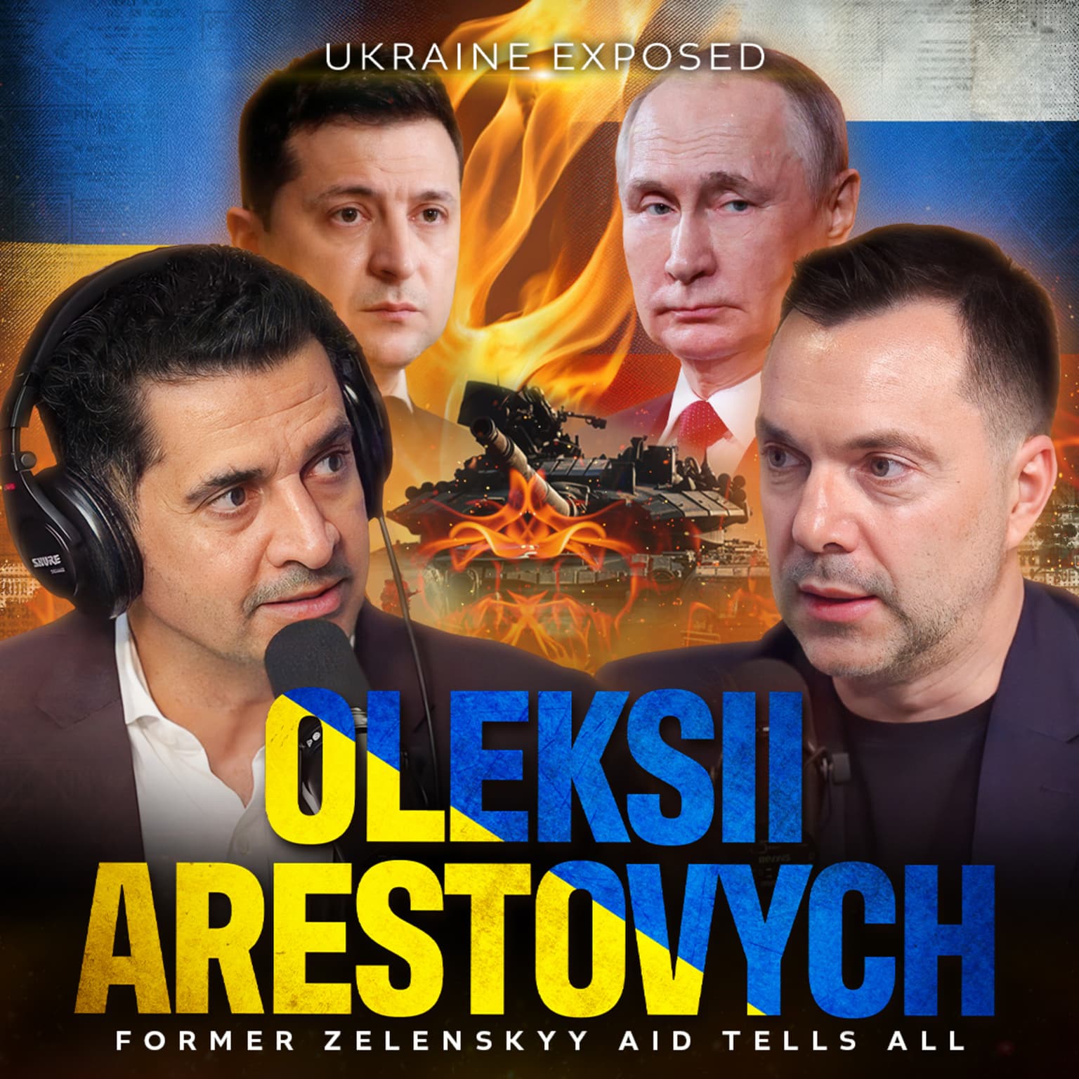"I Trust Putin More Than Zelenskyy" - Exiled Zelenskyy Top Insider Oleksii Arestovych TELLS ALL | PBD Podcast | Ep. 524 artwork