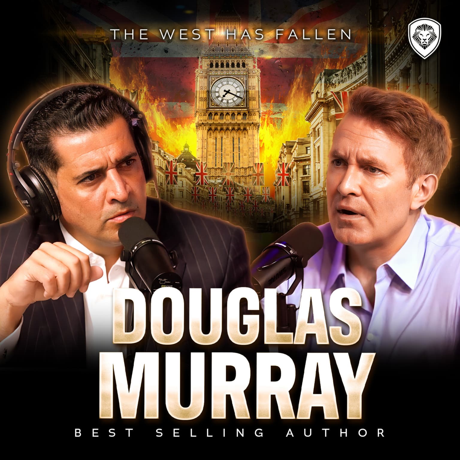 "Facts Create Chaos" - Douglas Murray: UK Riots, Mass Migration, Israel, & The Fall of The West | PBD Podcast | Ep. 469 artwork