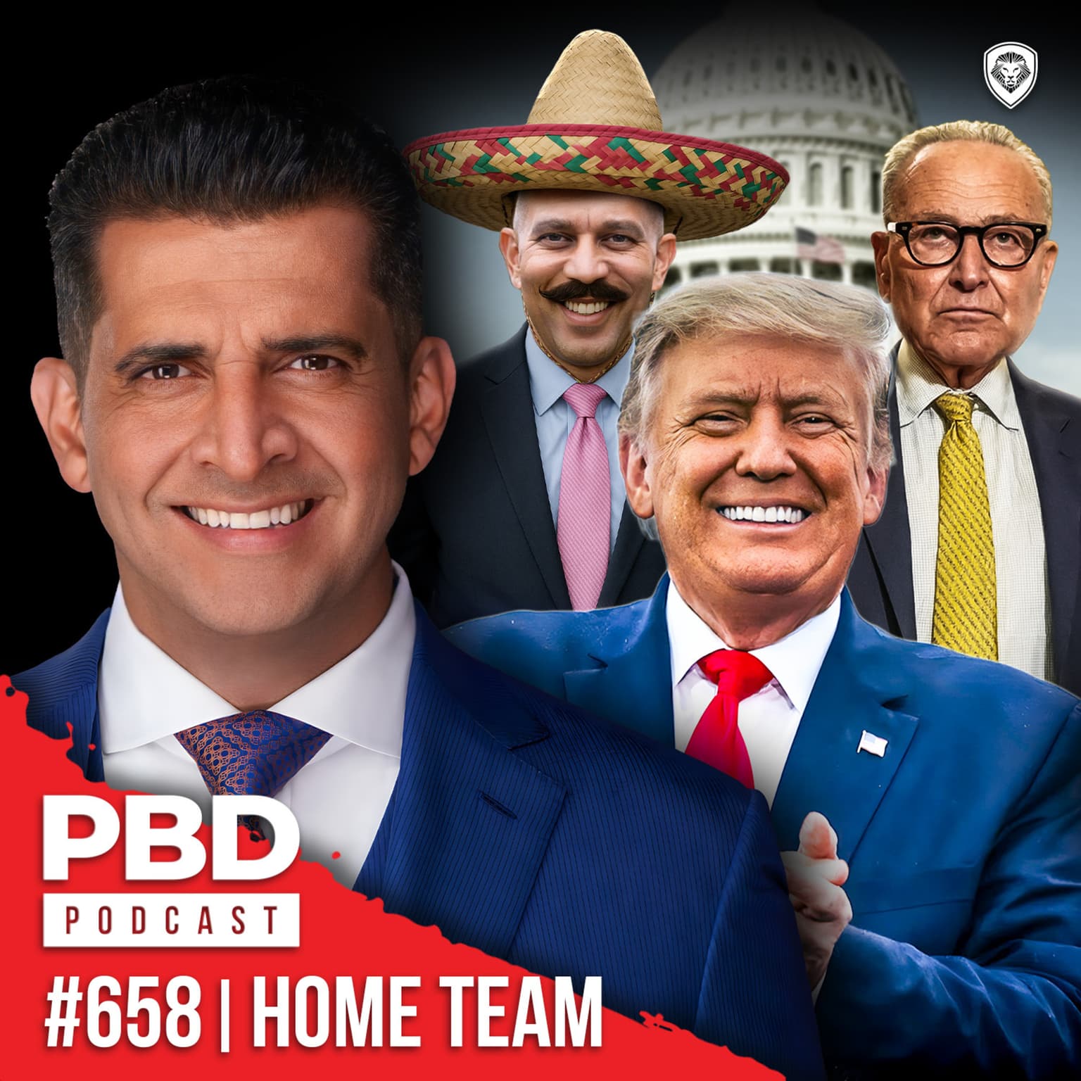 Trump TROLLS, Govt Shutdown, Gaza Peace Plan & Charlie Kirk MYSTERY Construction | PBD Podcast | Ep. 658 artwork