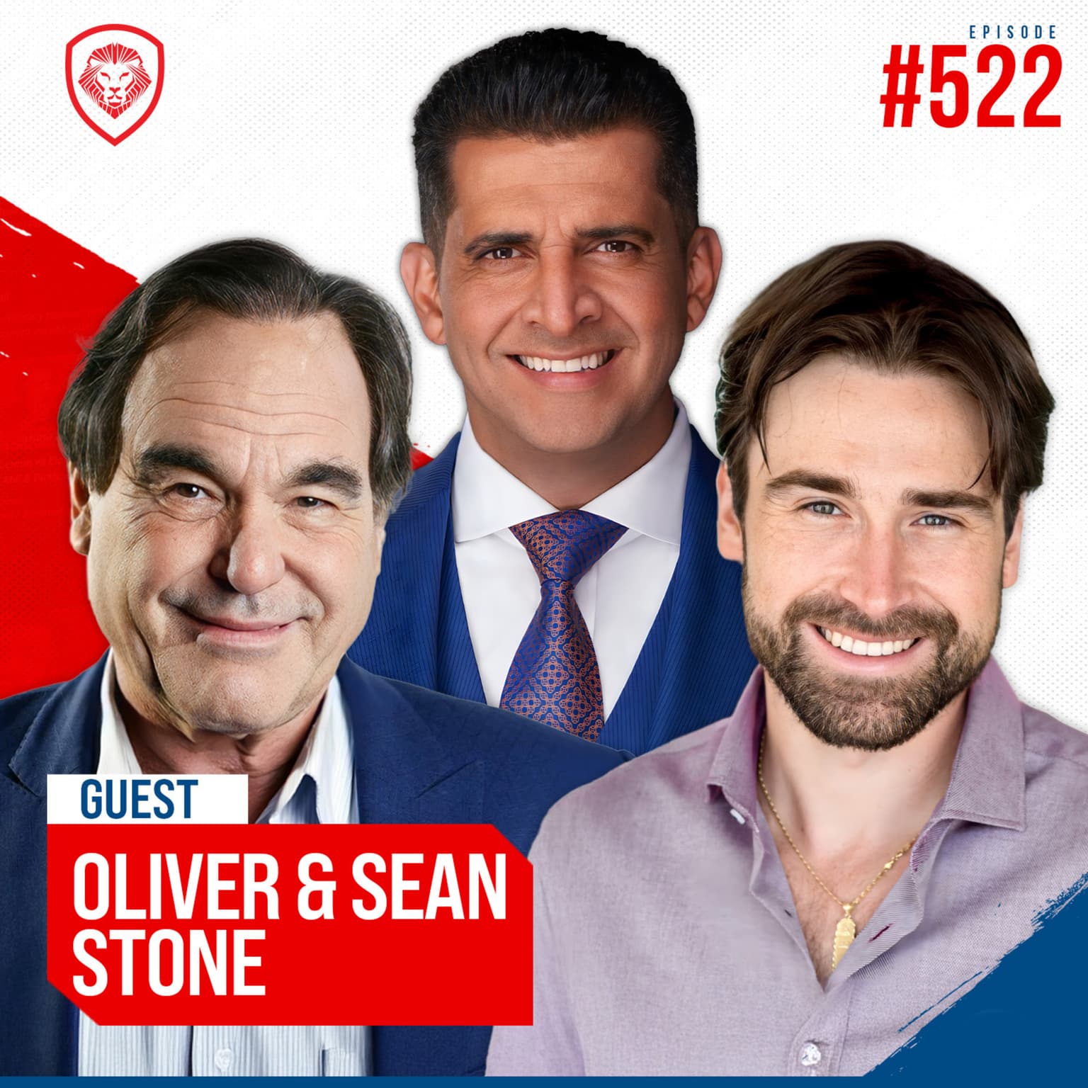 Russia vs Ukraine, JFK Assassination, Trump vs Deep State w/ Oliver & Sean Stone | PBD Podcast | Ep. 522 artwork
