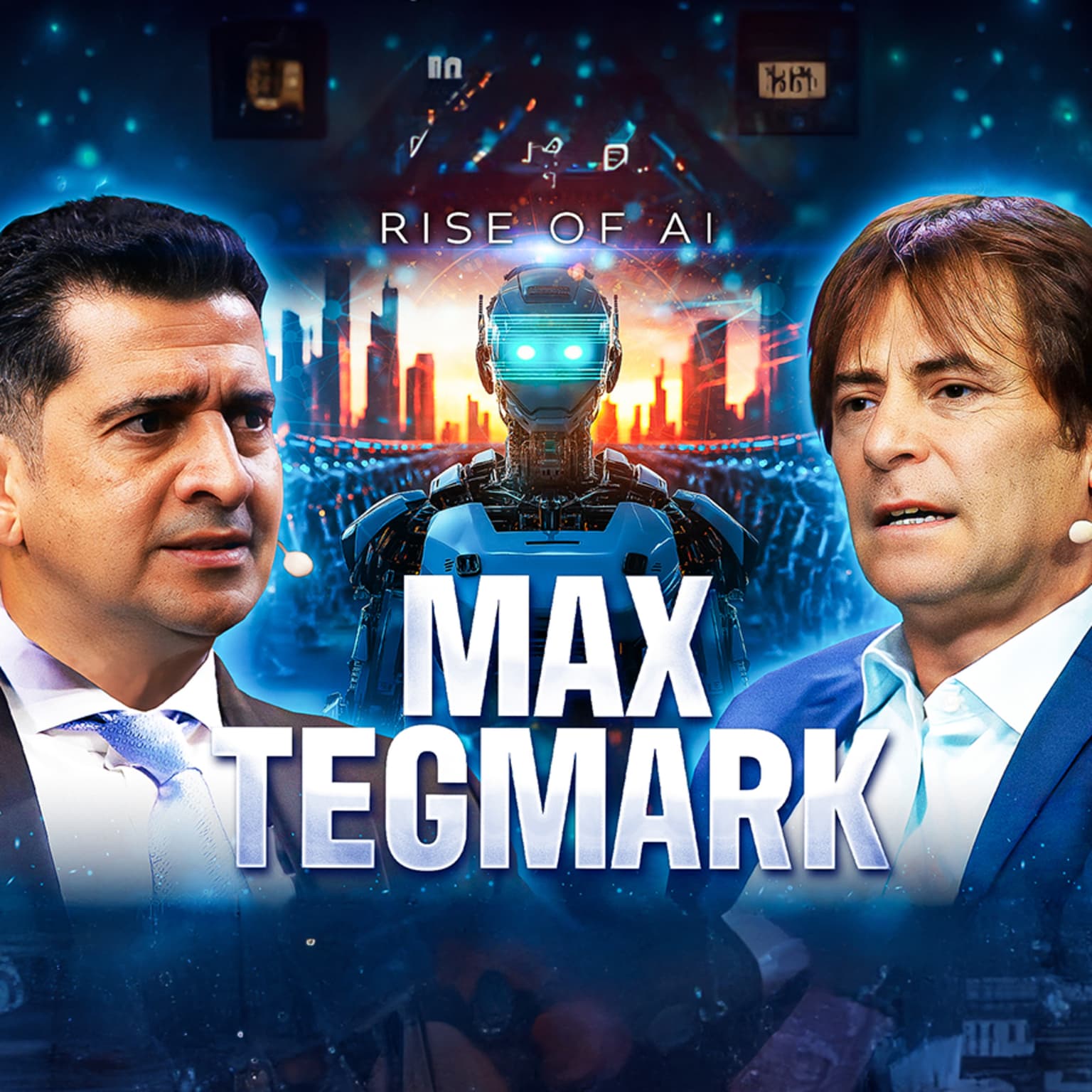 "AI Cults Forming" - Max Tegmark on China Running By AI, Non-Human Governments, and Global Control | PBD Podcast | Ep. 485 artwork