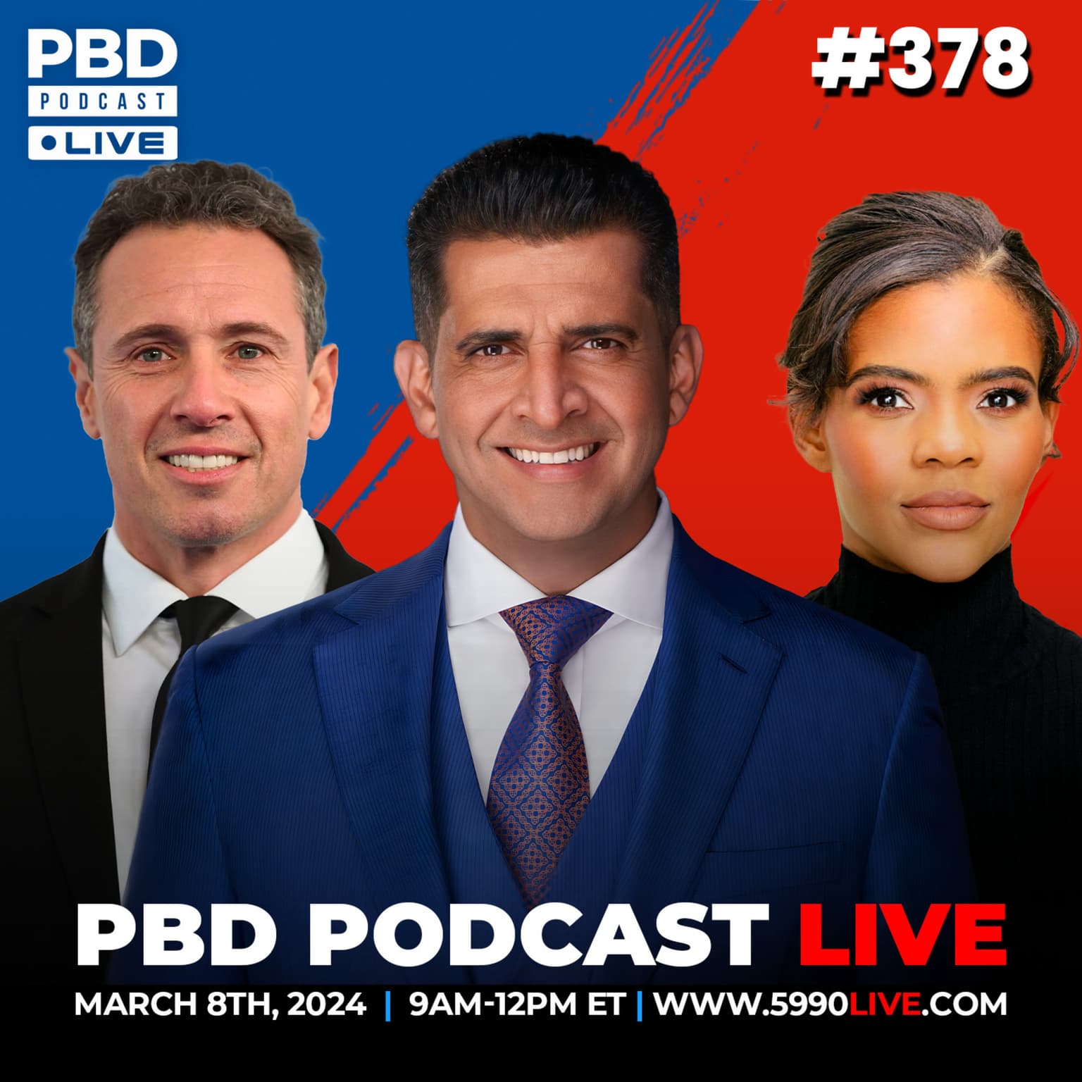 Reaction To Biden's State of The Union Speech w/ Candace Owens & Chris Cuomo | PBD Podcast | Ep. 378 artwork