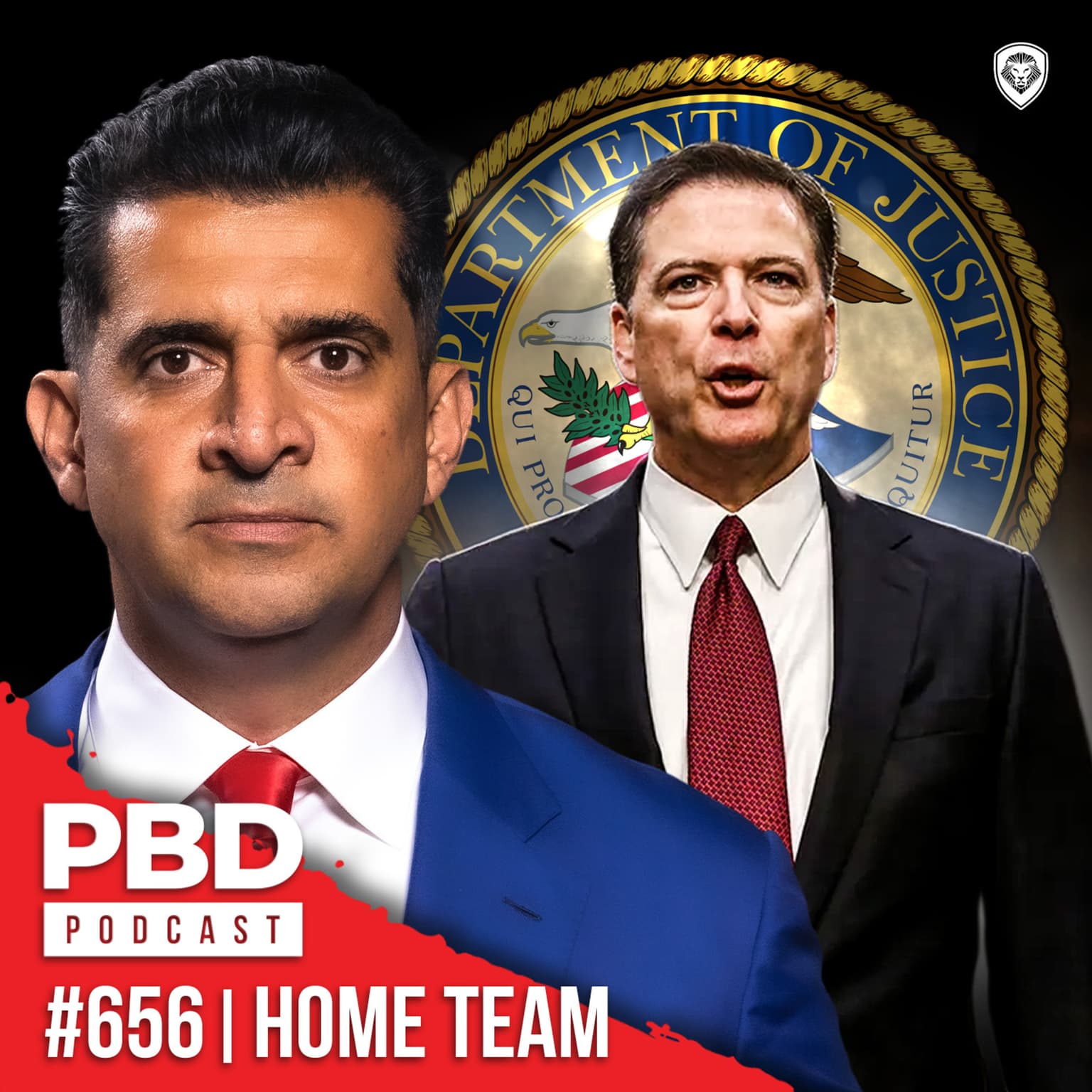 Comey Indicted, Trump's Kimmel Lawsuit & Charlie Kirk Assassination Theories | PBD Podcast | Ep. 656 artwork