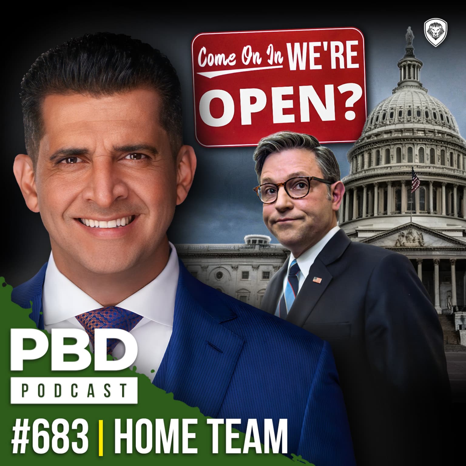 Trump's BBC Threat, CA Trans SHOWDOWN, TPUSA UC Berkeley Brawl + Gov't Shutdown Over? | PBD Podcast | Ep. 683 artwork