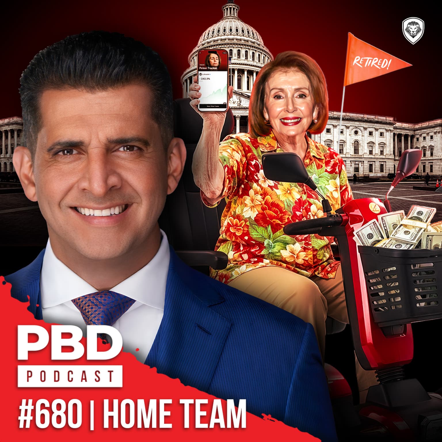 Trump vs Mamdani, Pelosi Retires, Epstein & Comey's Deal + Shapiro SLAMS Tucker | PBD Podcast | Ep. 680 artwork