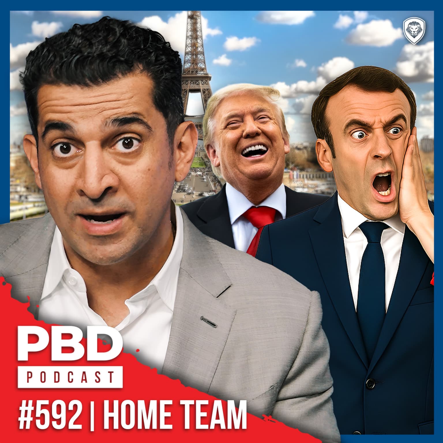 Macron Shoved, Trump BLASTS Putin, Jordan Peterson DESTROYED & Ron DeSantis BOOED! | PBD Podcast | Ep. 592 artwork