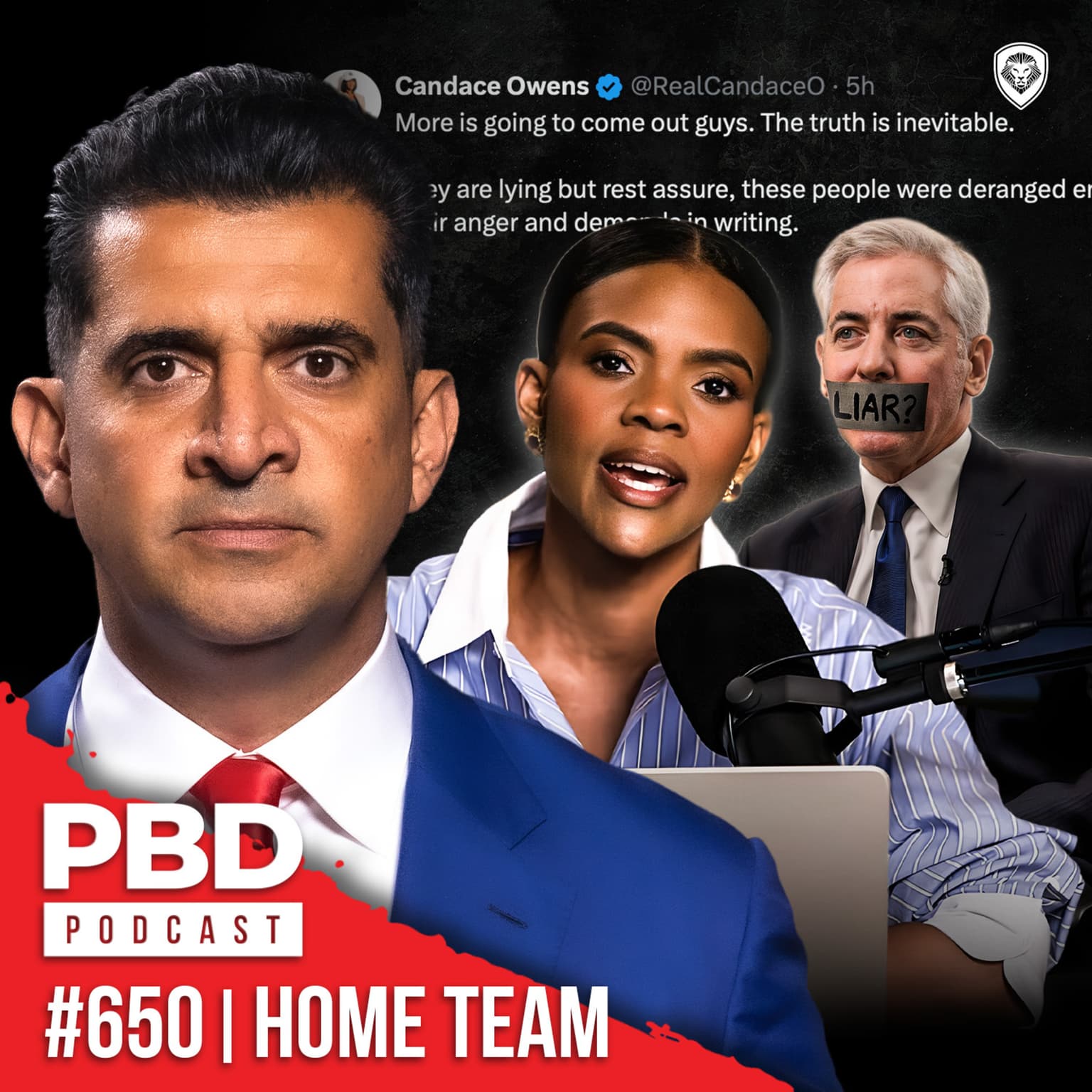 Charlie Kirk Killer’s Texts, Candace Owens vs Bill Ackman & Musk Calls For Destiny's Arrest | PBD Podcast | Ep. 650 artwork