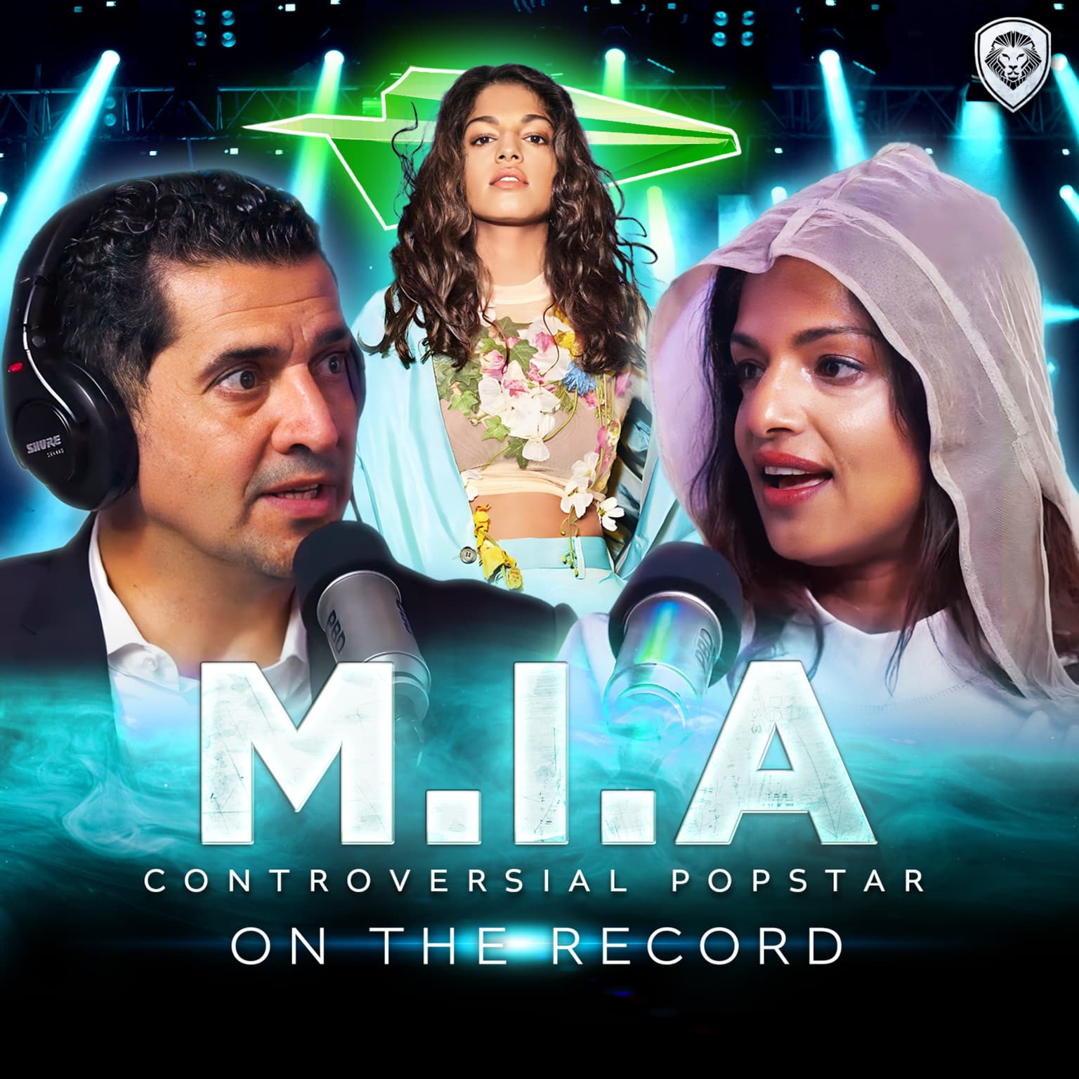 "First Internet Artist" - M.I.A: From Refugee to Rebel, Paper Planes, and Beefing With Oprah| PBD Podcast | Ep. 443 artwork