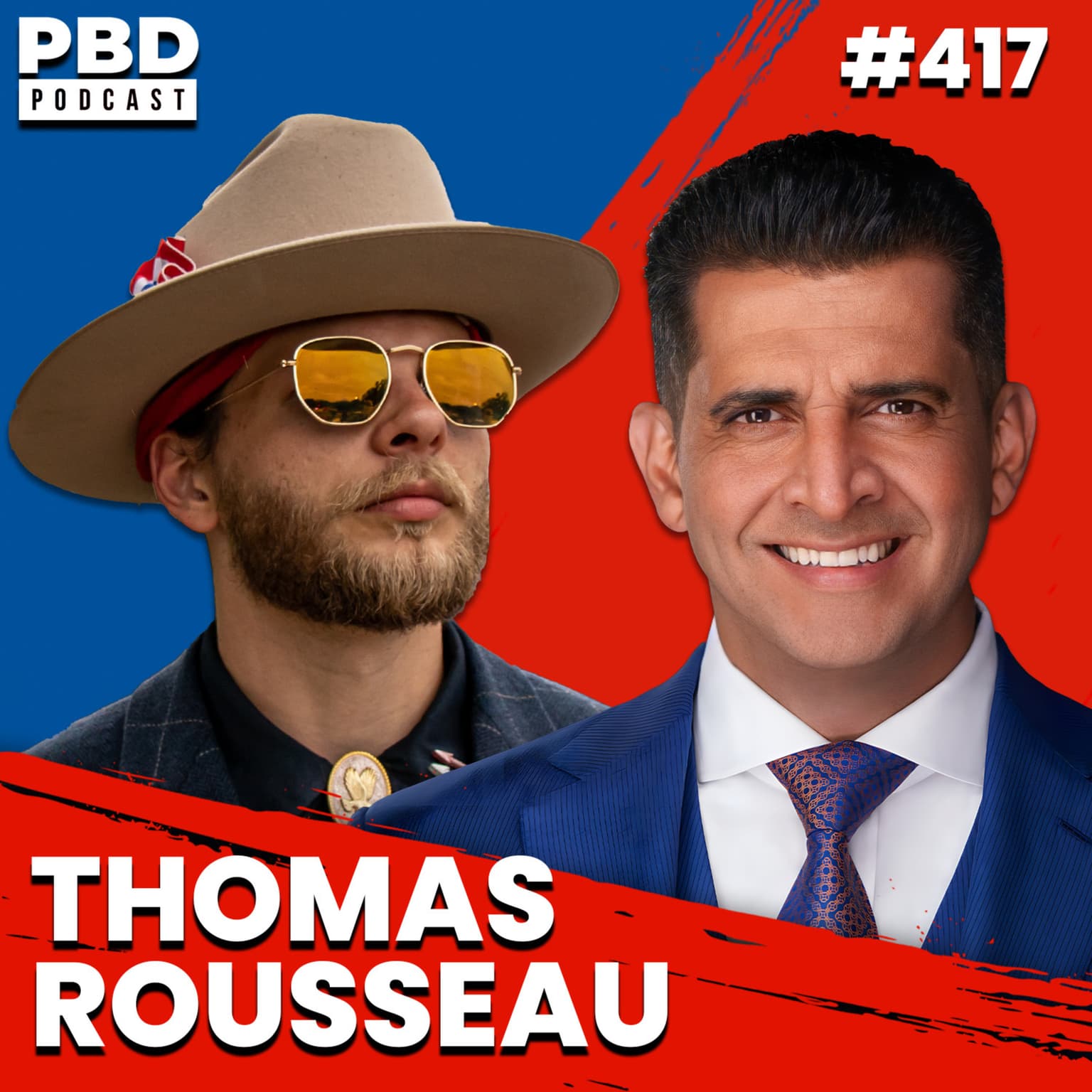 “White First” - Patriot Front Founder Thomas Rousseau Admits TRUTH About Fed Connection | PBD Podcast | Ep. 418 artwork