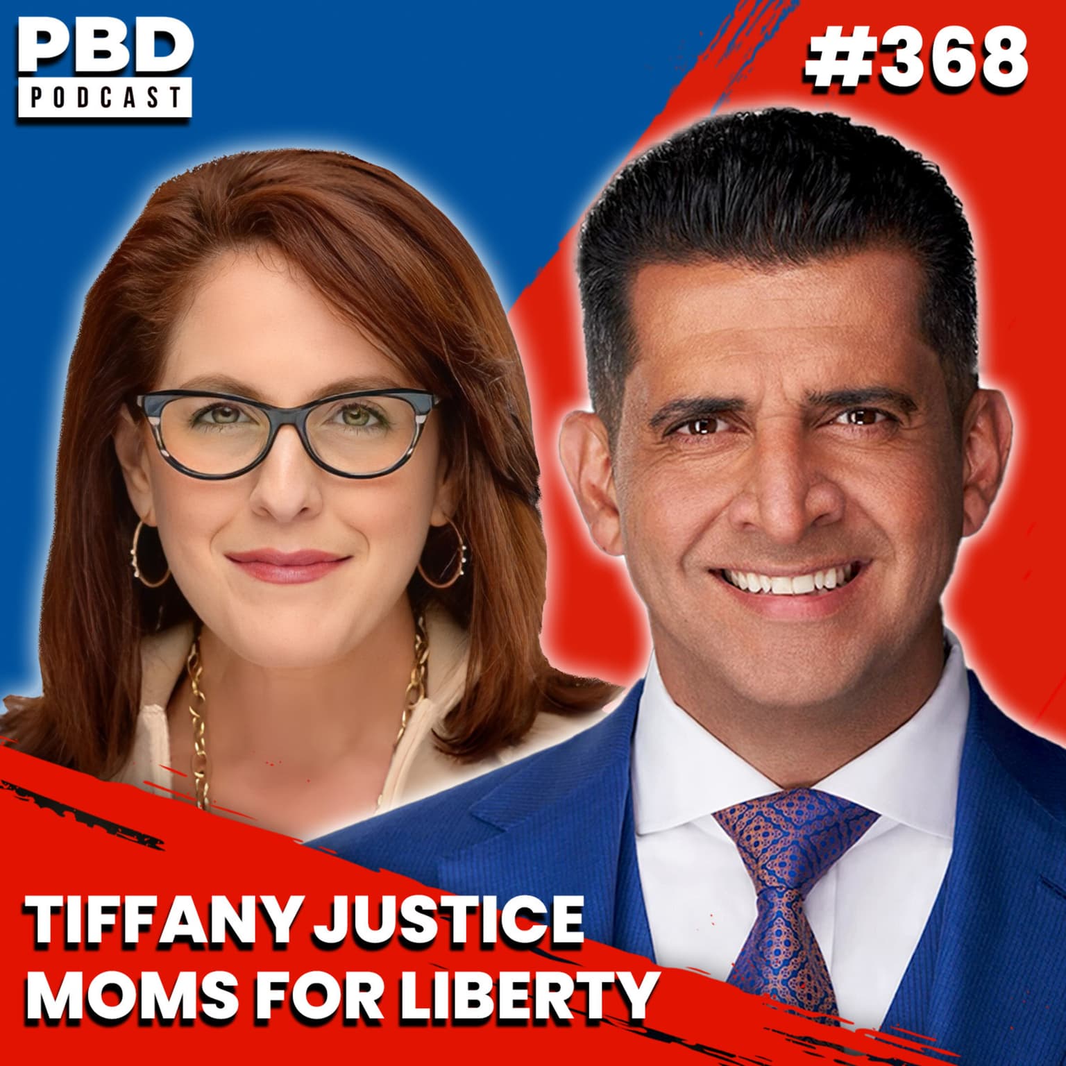 Moms For Liberty Co-Founder Tiffany Justice | PBD Podcast | Ep. 368 artwork