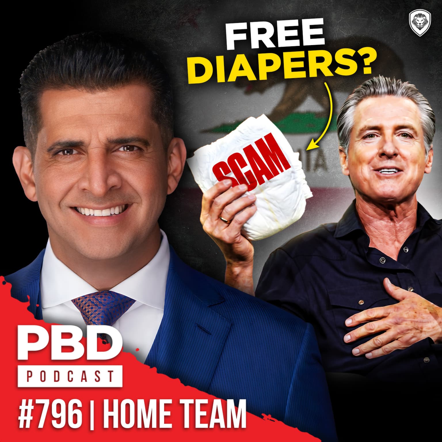 Newsom's Diaper Scam + Can Spencer Pratt Save LA? | PBD #796 artwork