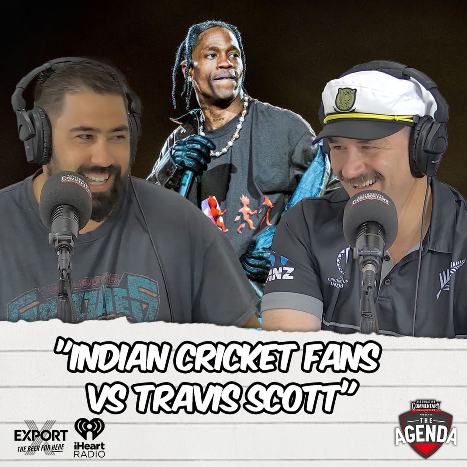"Indian Cricket Fans Vs Travis Scott" artwork