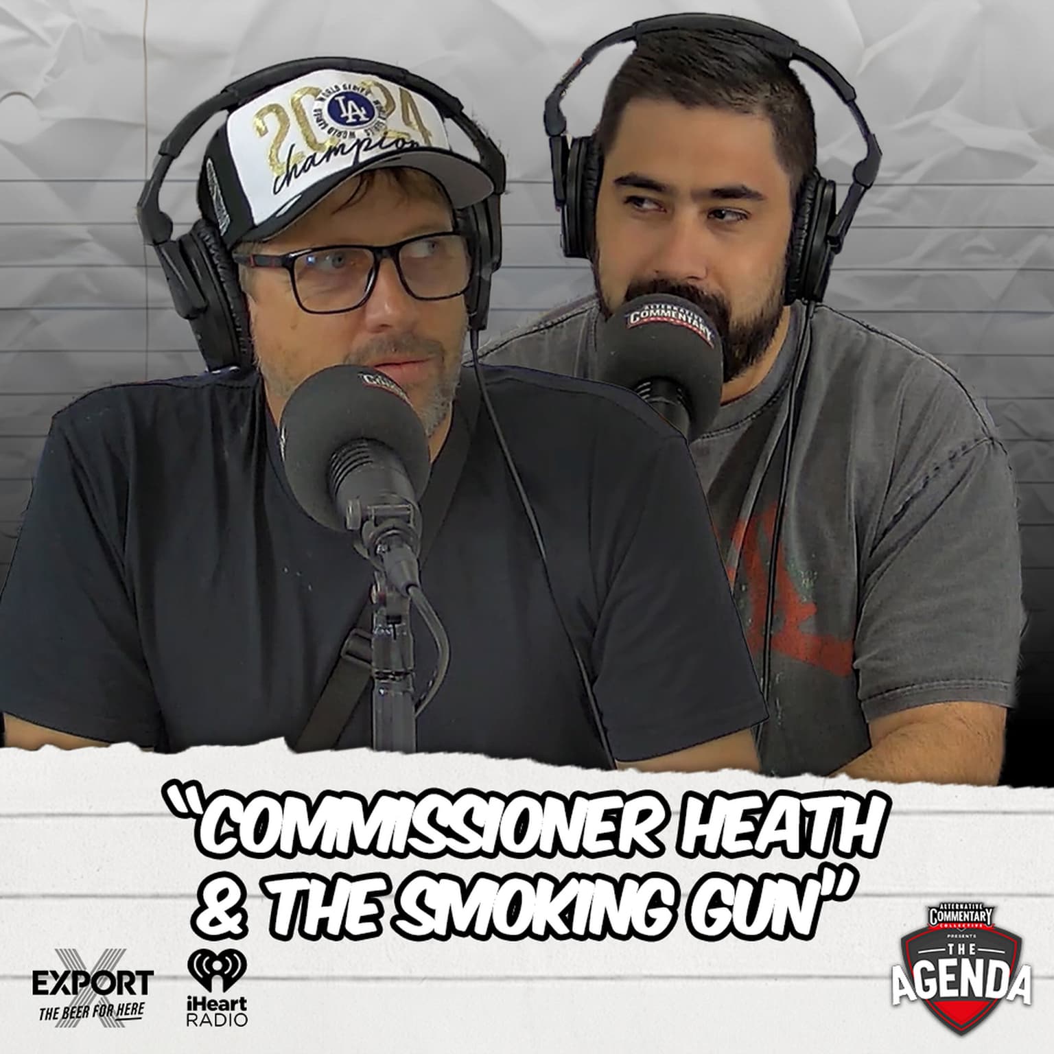 "Commissioner Heath & The Smoking Gun" artwork