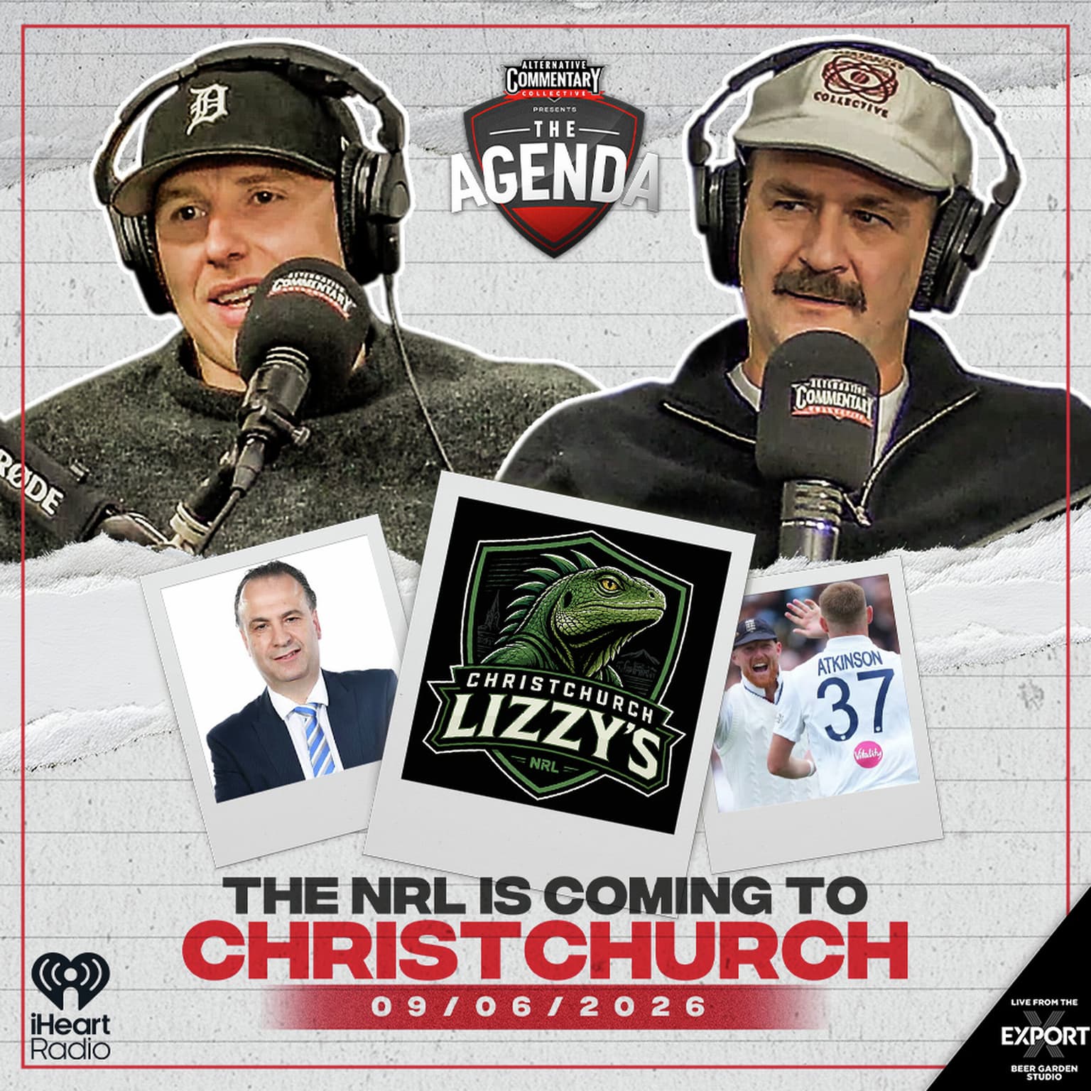 "The NRL Is Coming To Christchurch" artwork