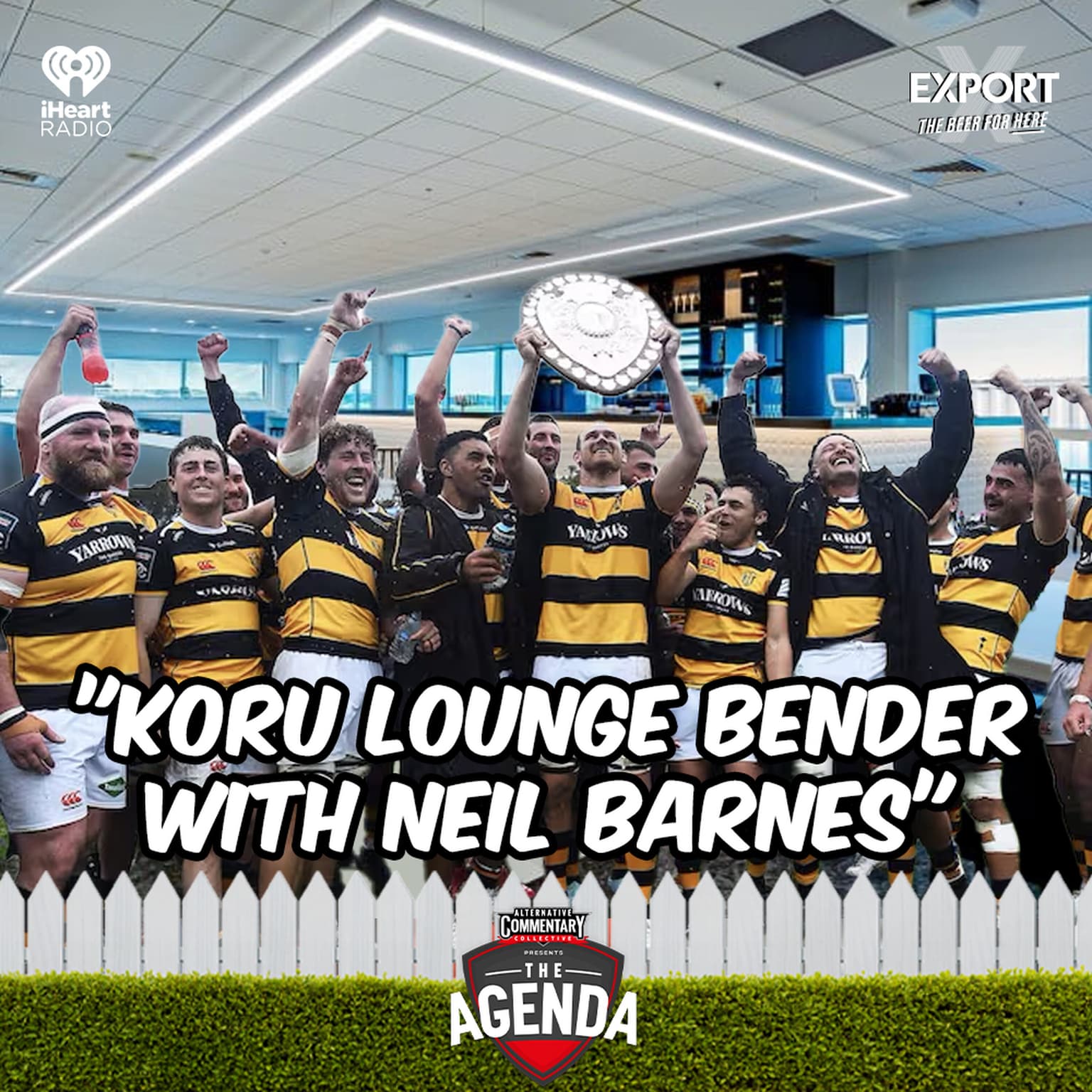 "Koru Lounge Bender With Neil Barnes" artwork