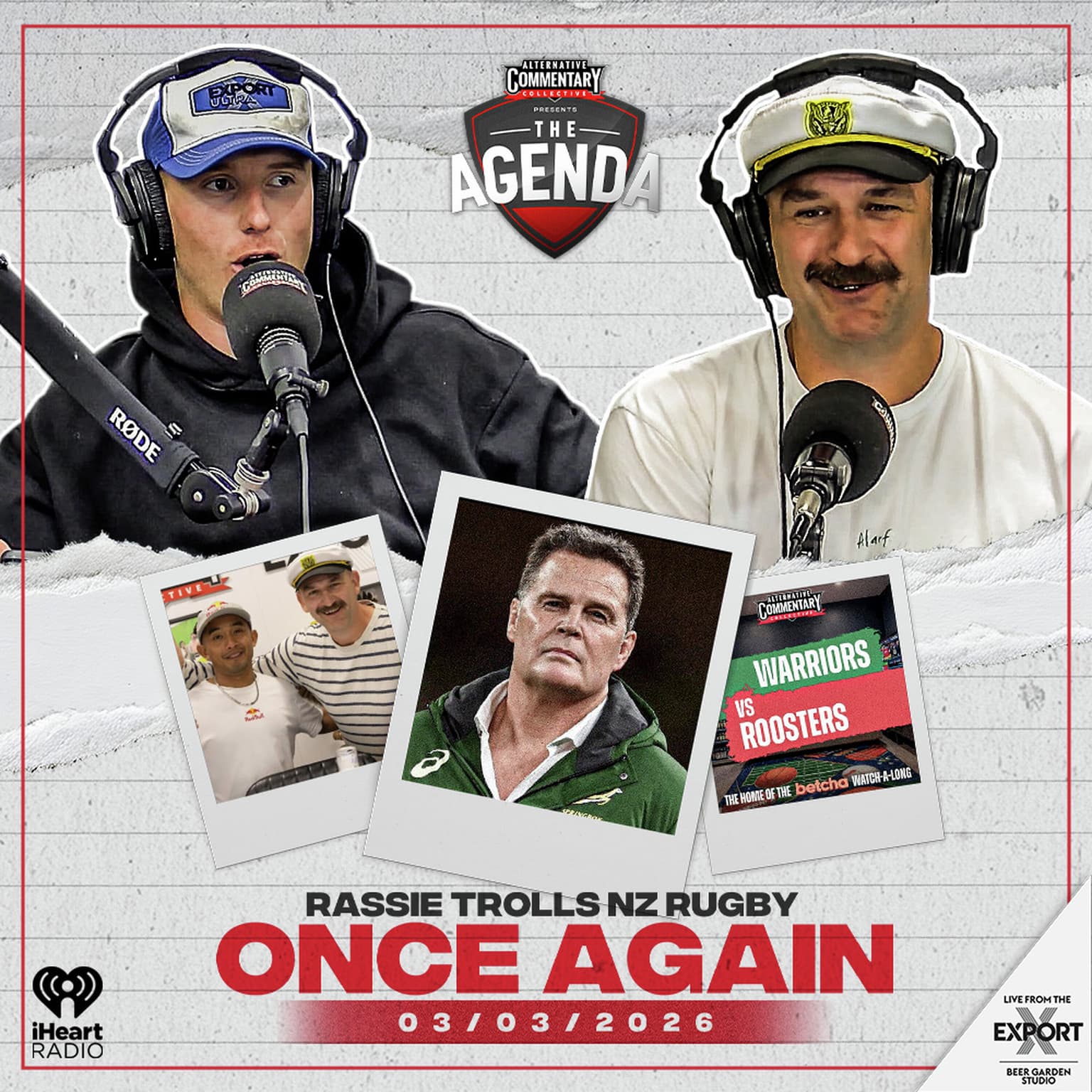 "Rassie Trolls NZ Rugby Once Again" artwork