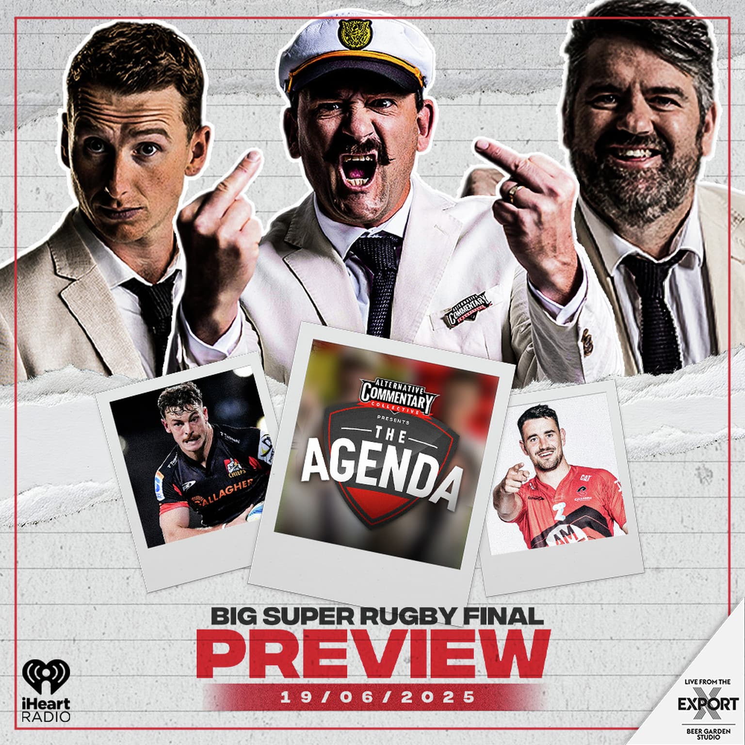"Big Super Rugby Final Preview" artwork