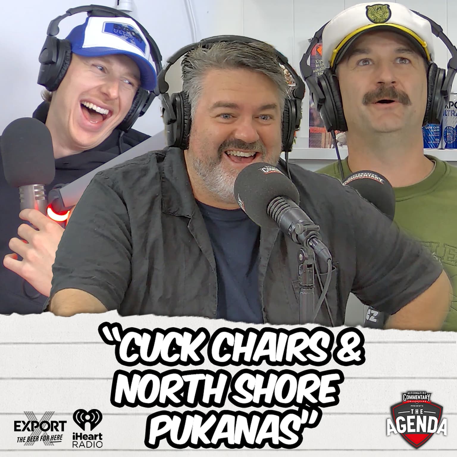 "Cuck Chairs & North Shore Pukanas" artwork